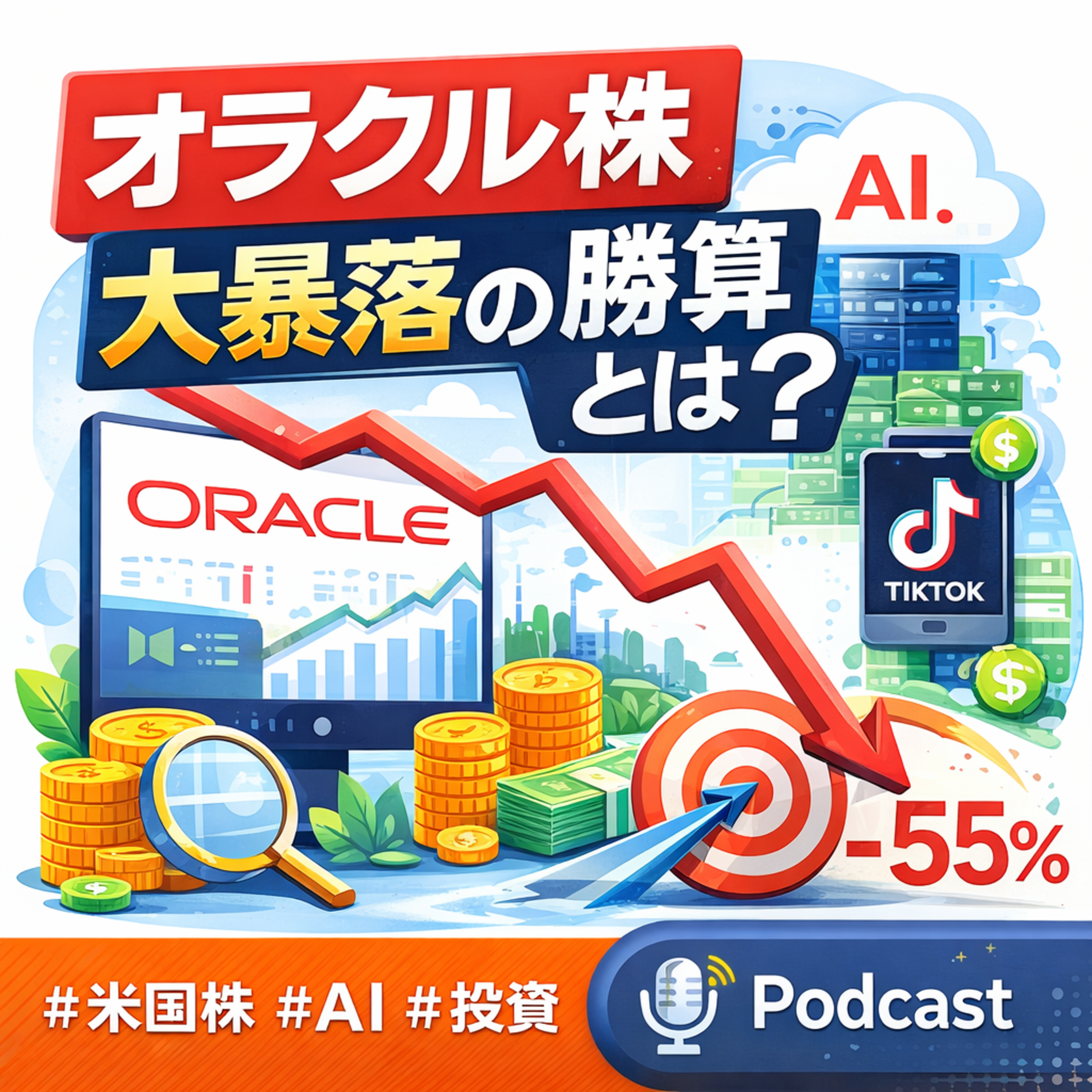 オラクル株が最高値から55％暴落！今、格上げに踏み切ったアナリストの勝算とは