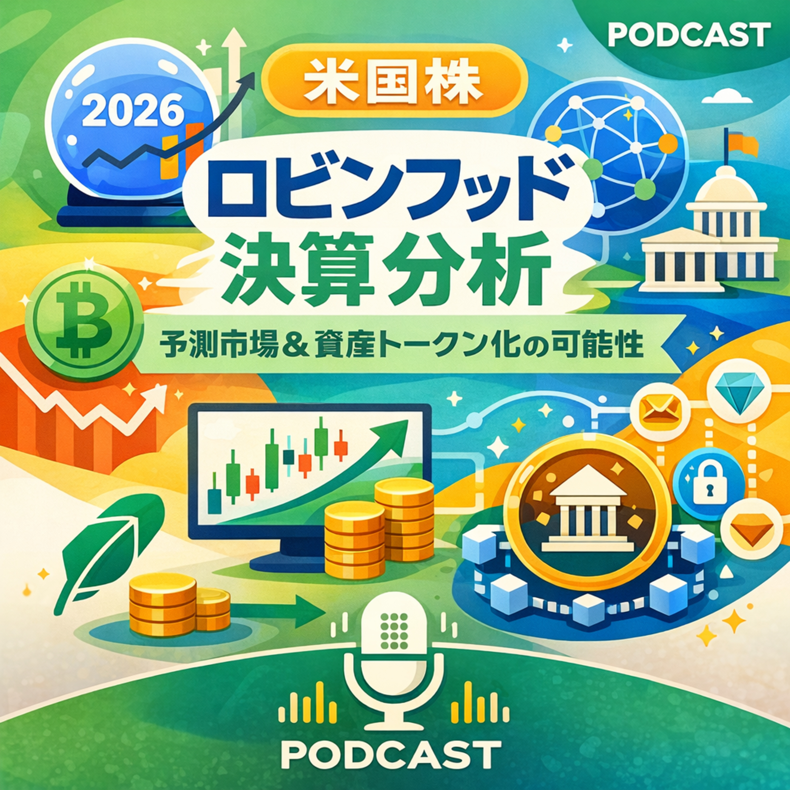 【ロビンフッド決算分析】2026年は「予測市場」と「資産トークン化」が成長の鍵を握る