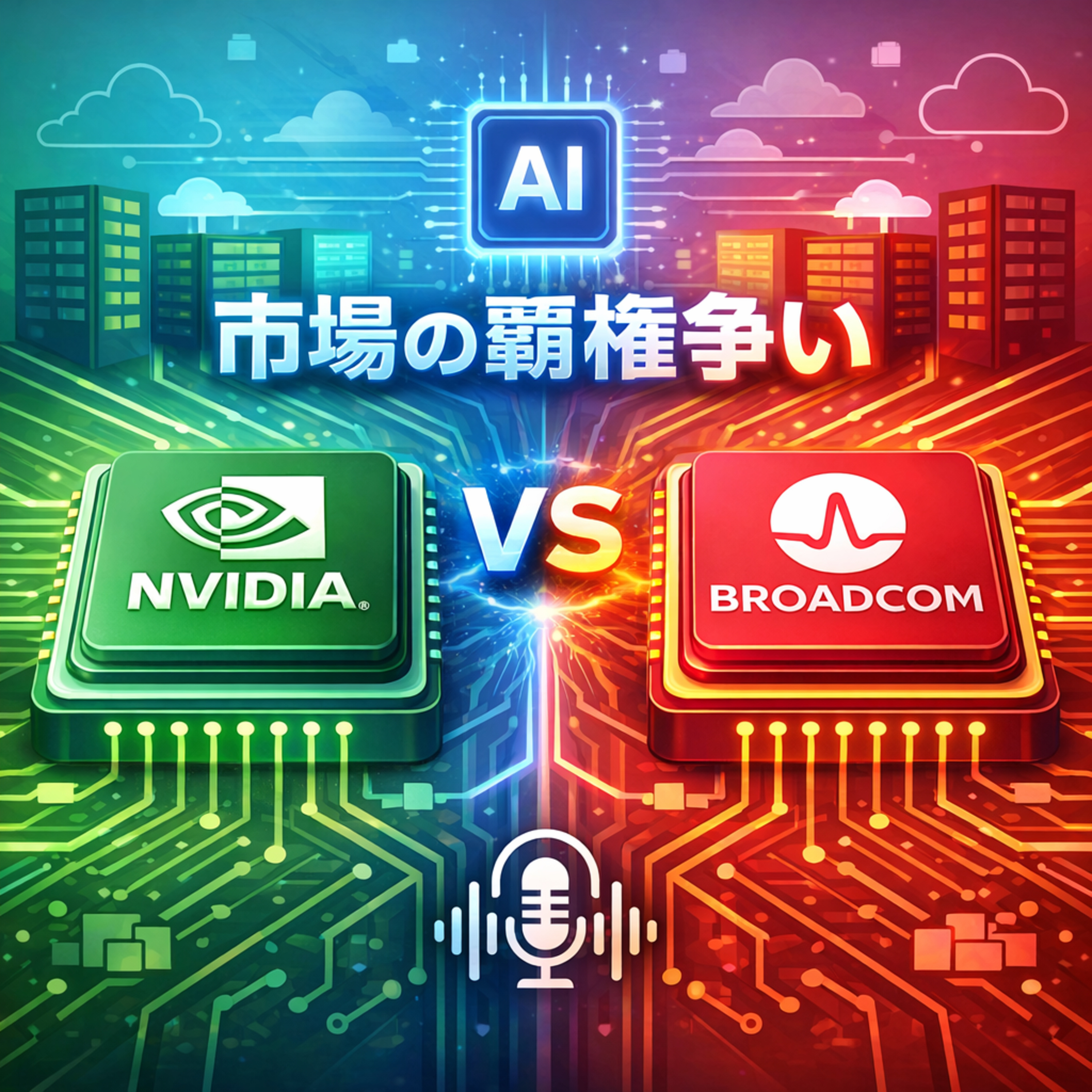 【考察】AI半導体「1強時代」の終焉か？エヌビディアとブロードコムの激突が示唆する未来