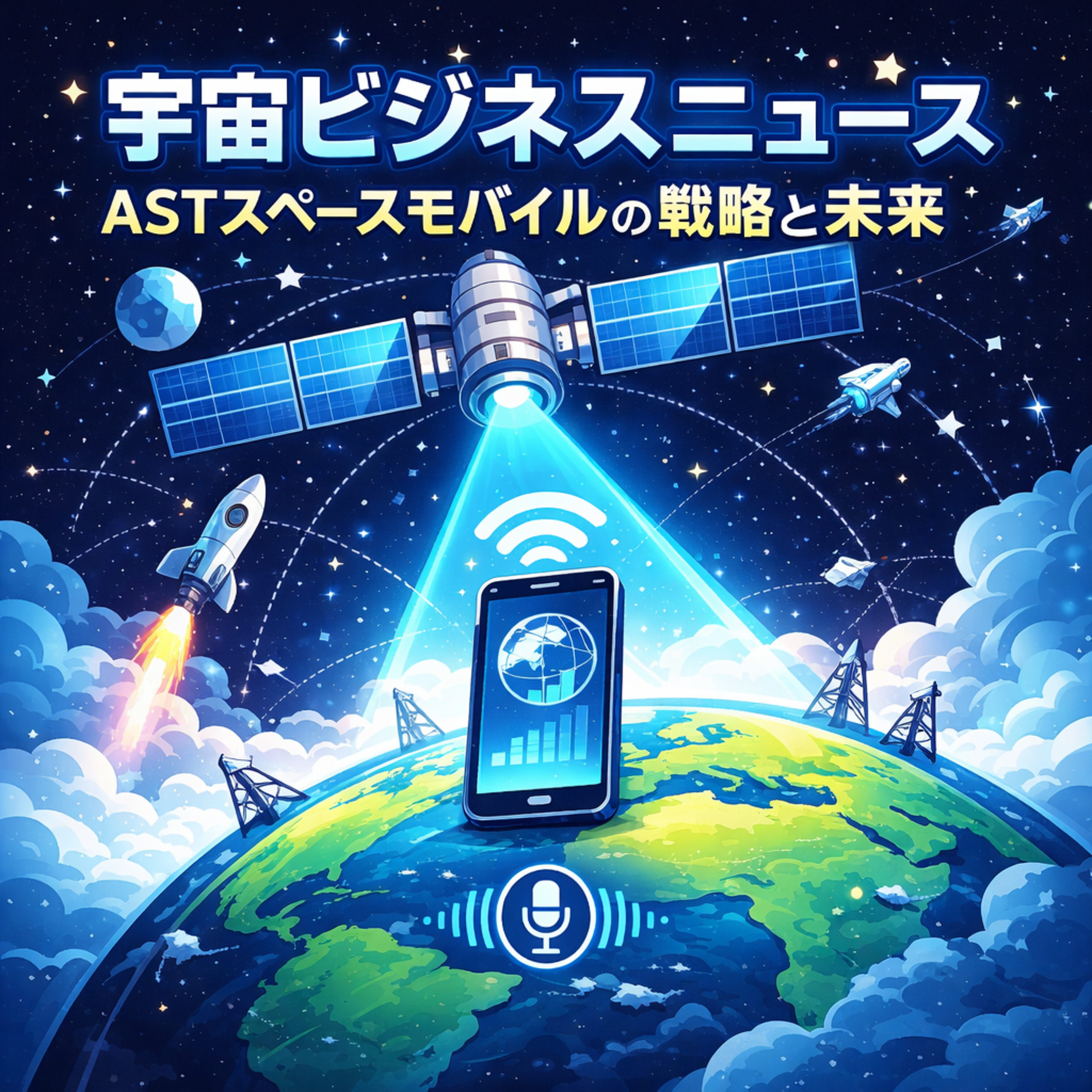 宇宙のブロードバンド覇権へ：ASTスペースモバイルの10億ドル増資が示す「勝負の年」
