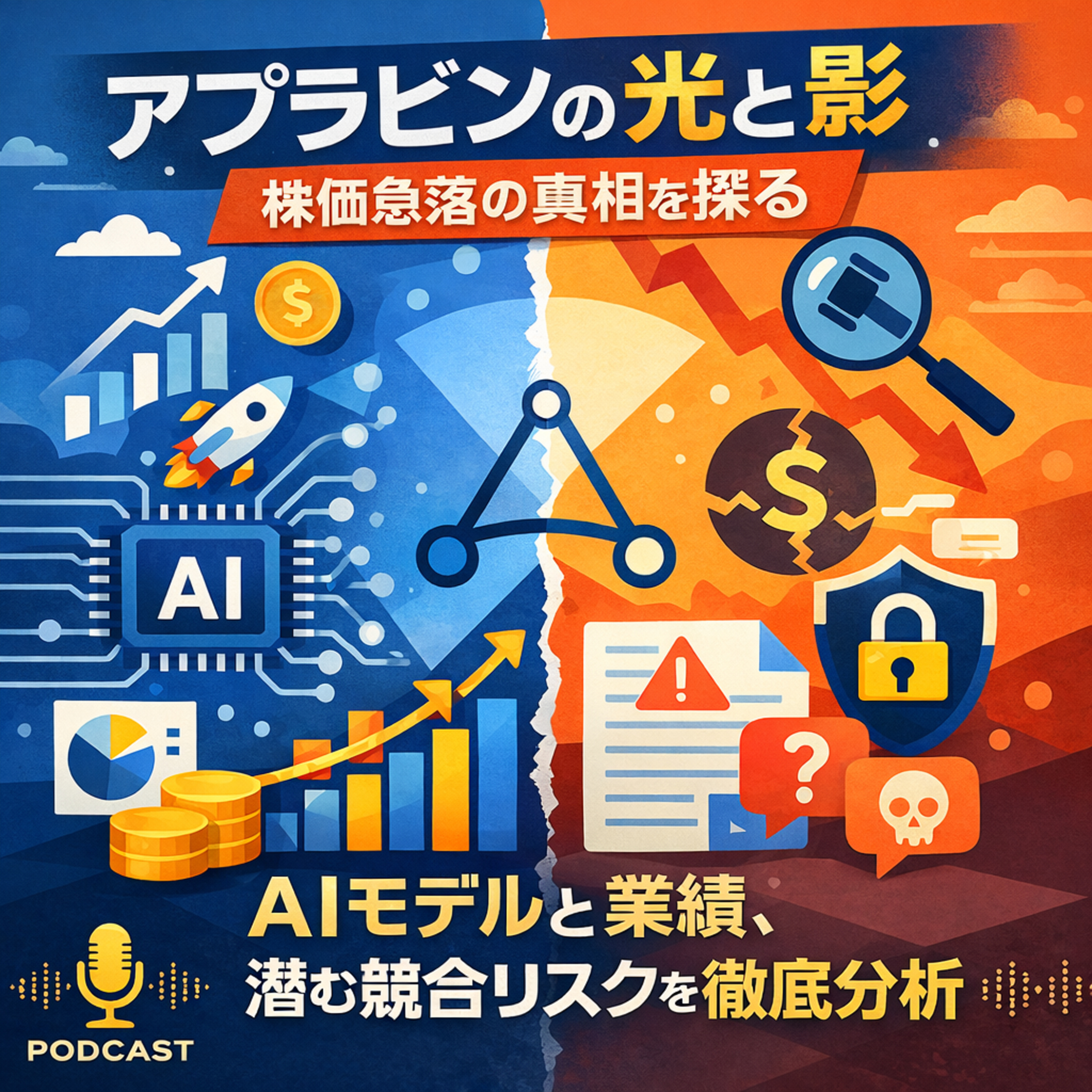アプラビンの光と影：驚異的な業績と市場の不信感の正体を探る