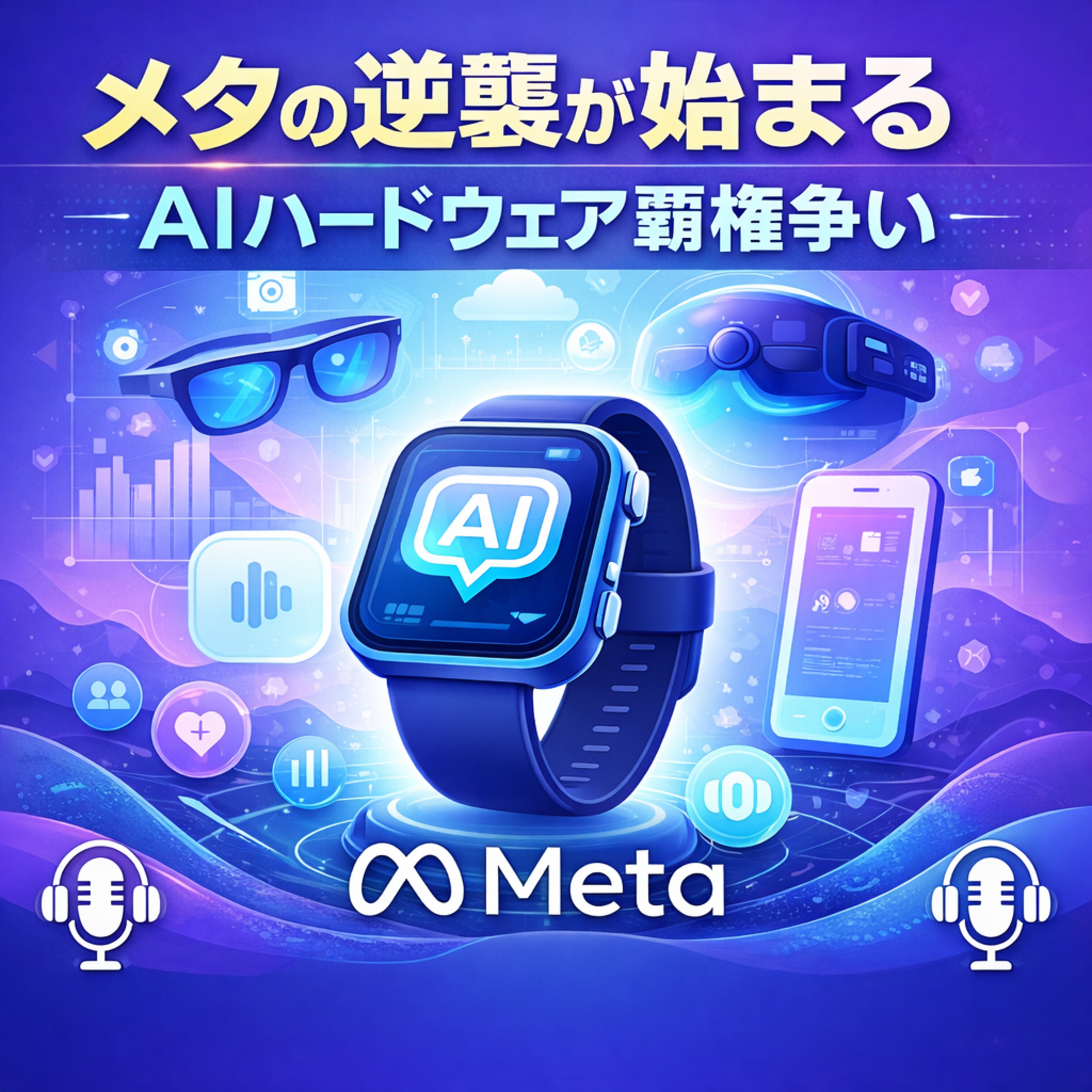 メタの「逆襲」が始まる：2026年、スマートウォッチ復活が示すAIハードウェアの覇権争い