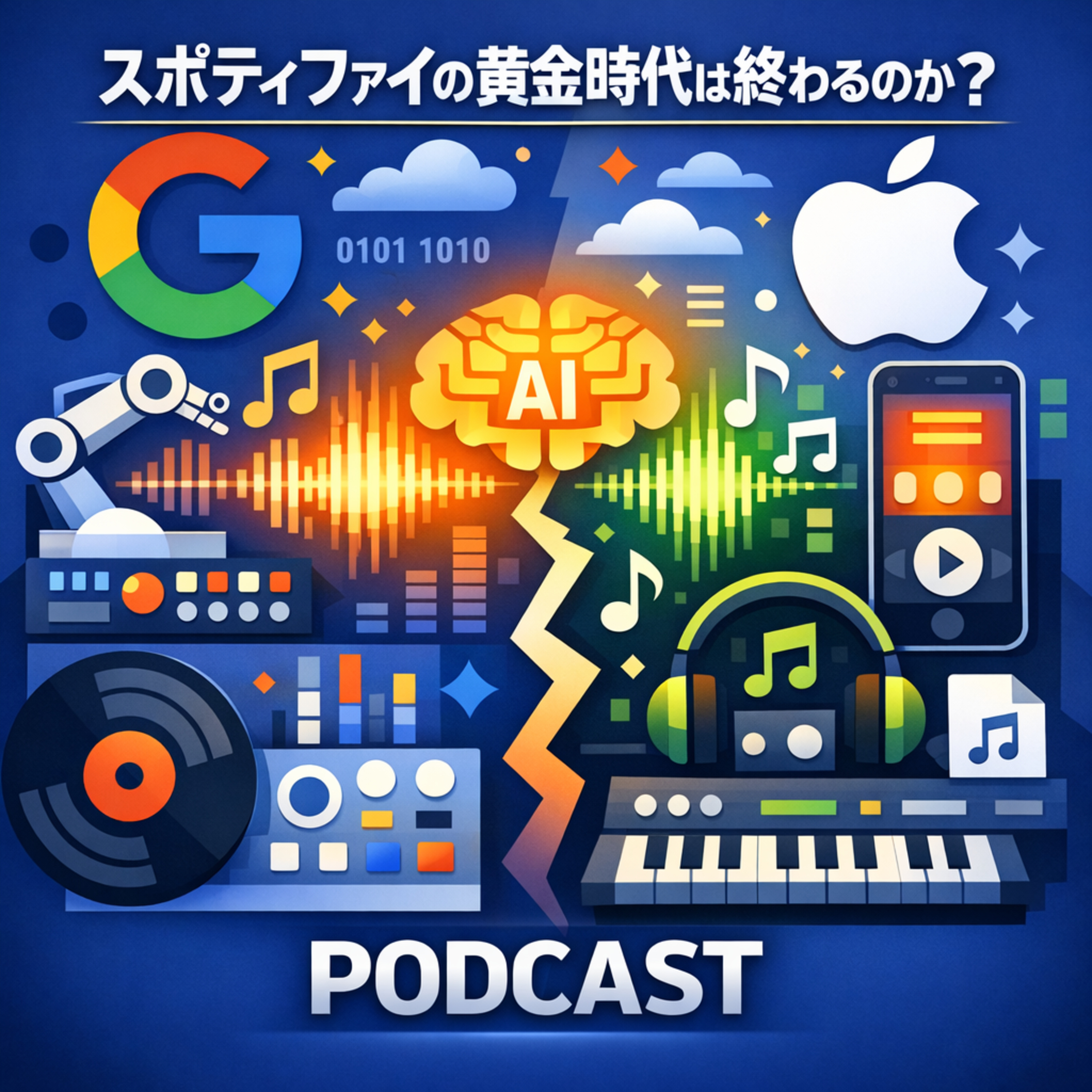 スポティファイの黄金時代は終わるのか？グーグル「音楽AI」参入が示す衝撃の未来
