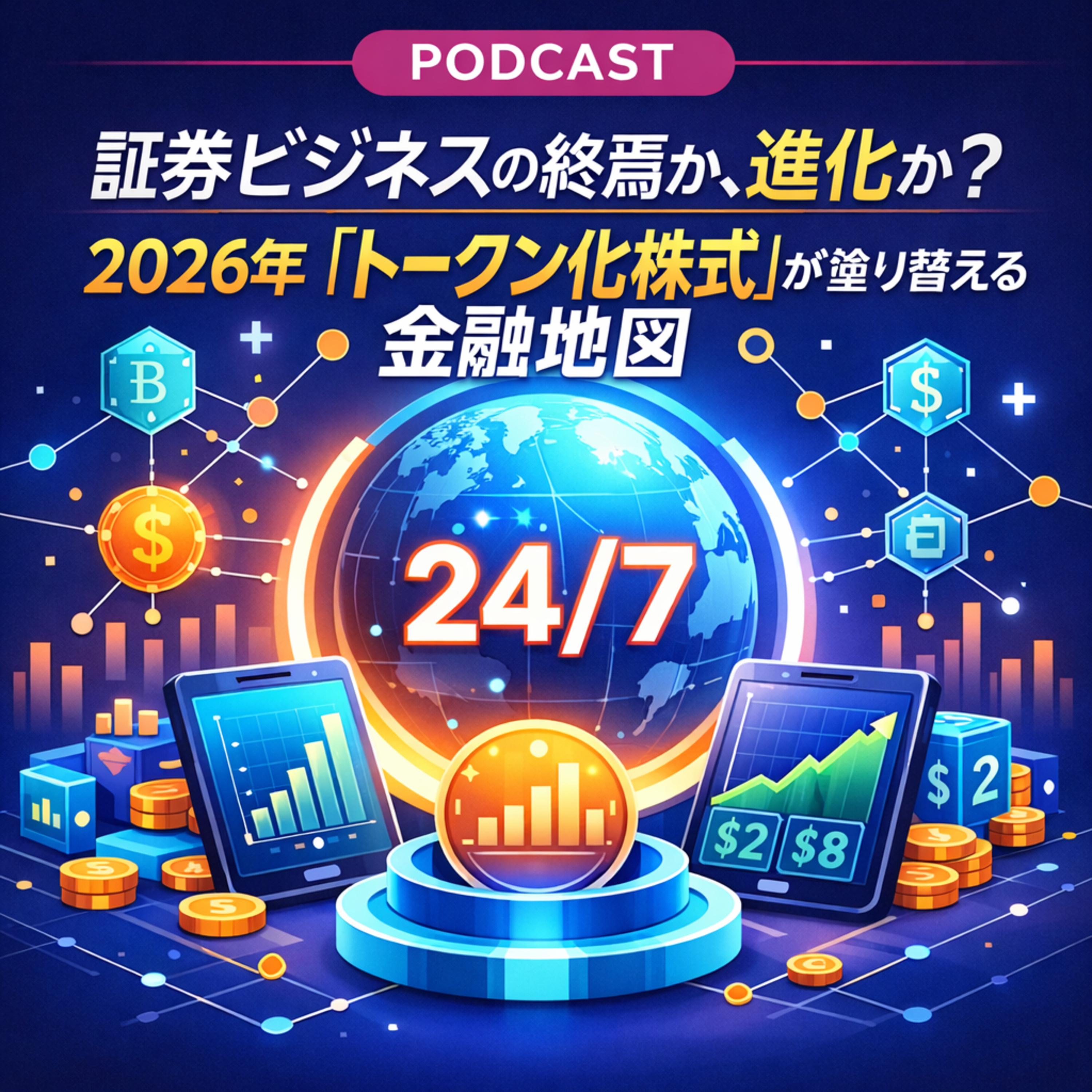 【2026年の衝撃】株式市場が24時間化？証券会社の収益モデルが崩壊する理由