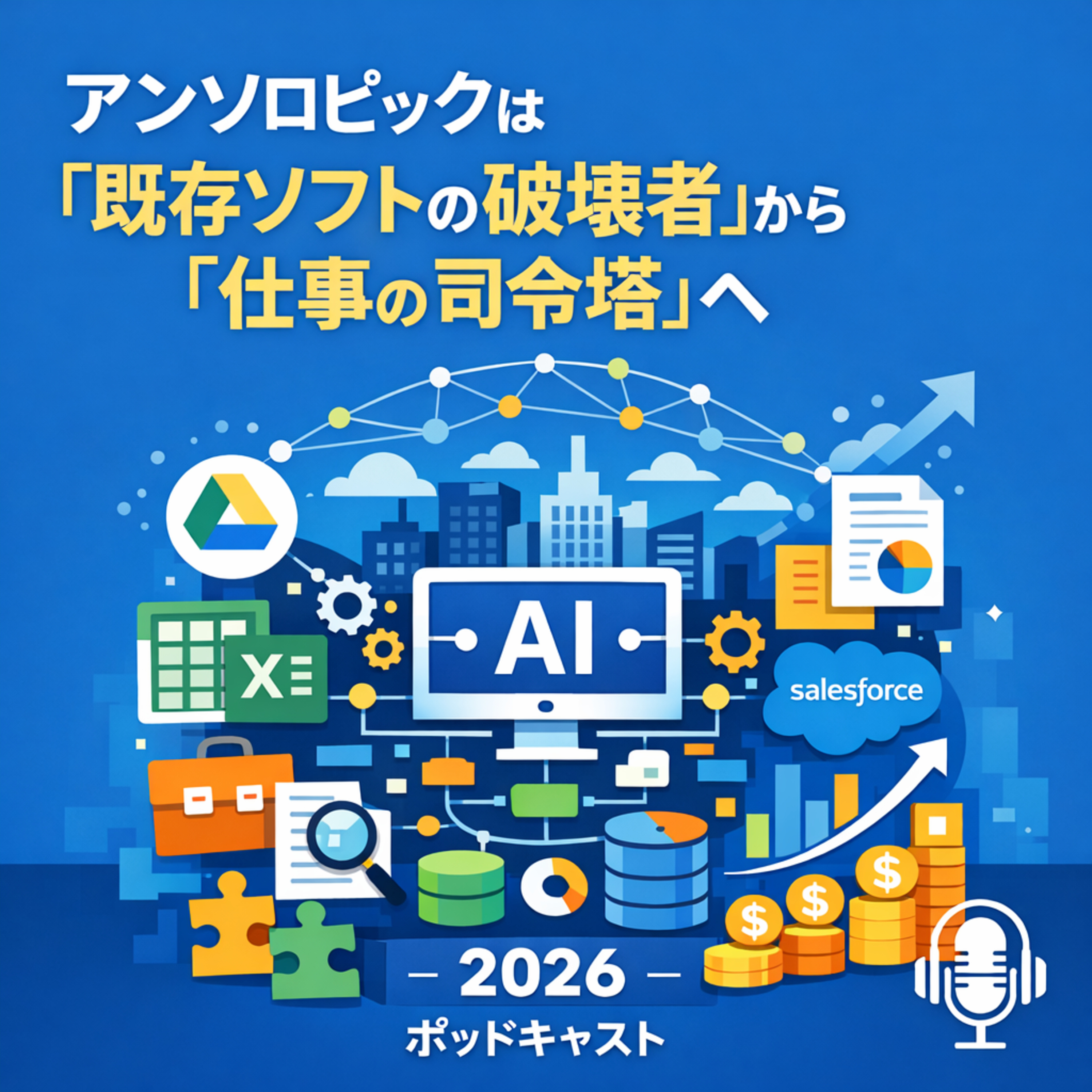 アンソロピックは「既存ソフトの破壊者」から「仕事の司令塔」へ：2026年、Claudeが見せた生存戦略の正体