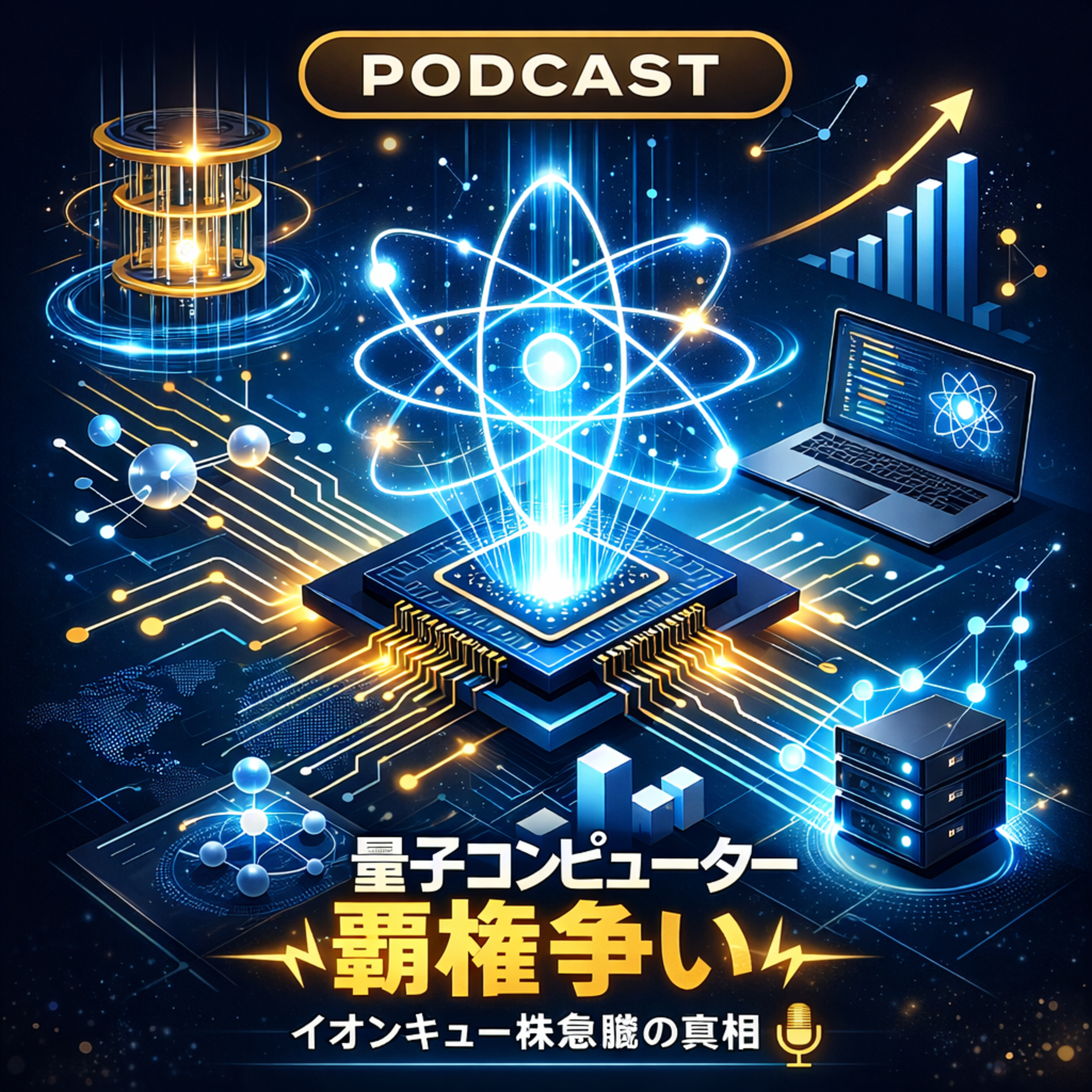 イオンキュー決算で株価急騰！量子コンピューター覇権争いの本命が見せた転換点