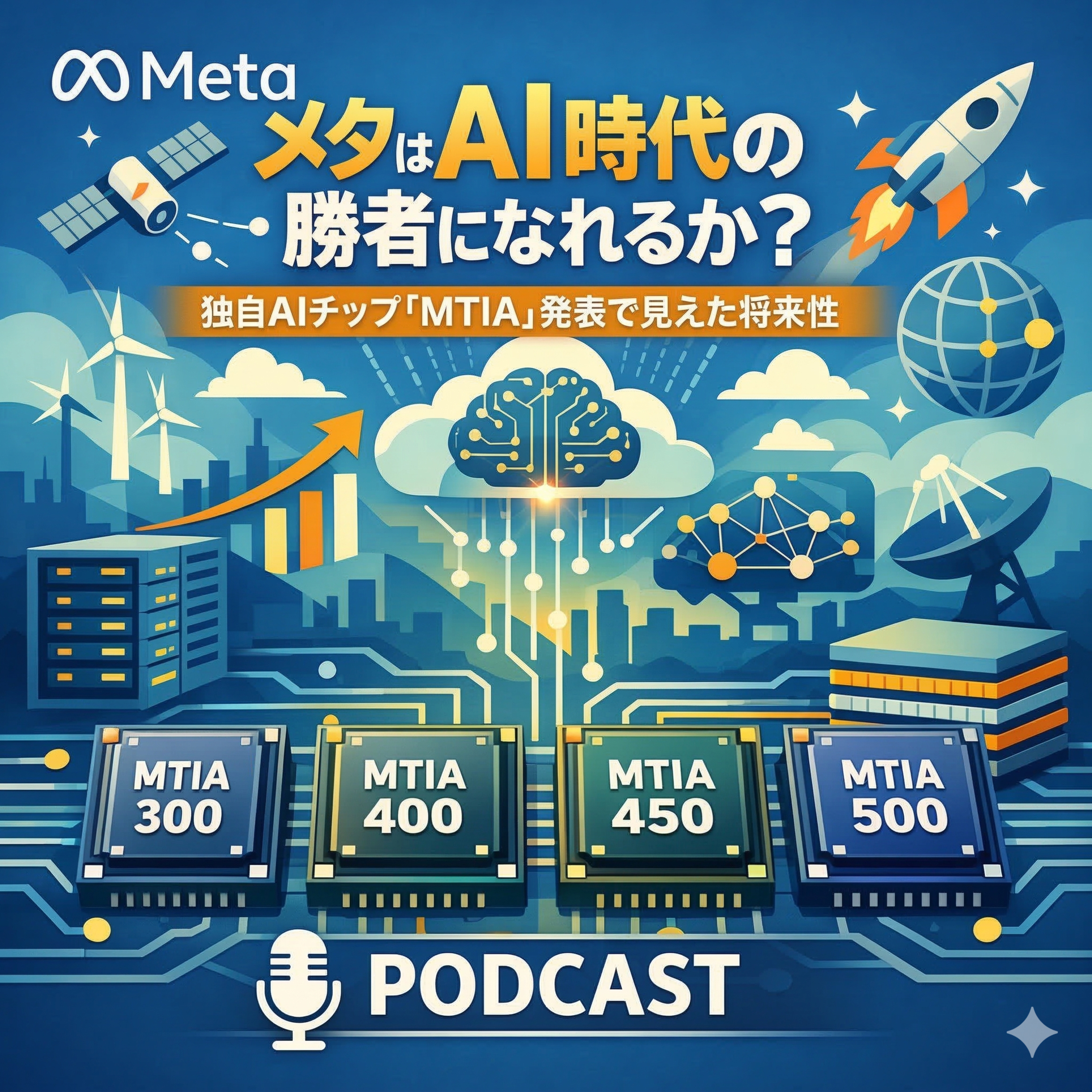 メタはAI時代の勝者になれるか？独自AIチップ「MTIA」4種発表で見えた将来性