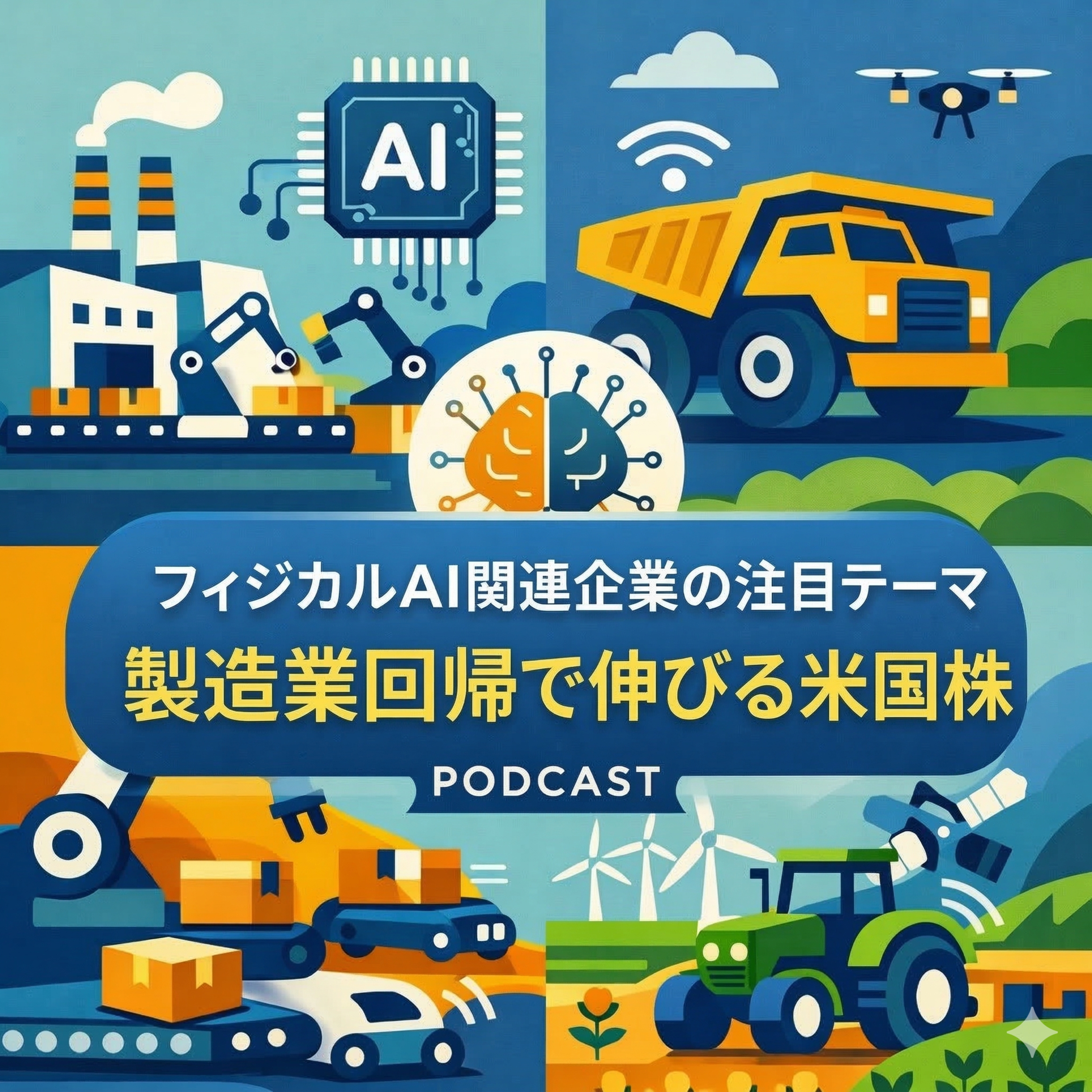 フィジカルAI関連株に注目　米国の製造業回帰で伸びる有望企業を徹底分析