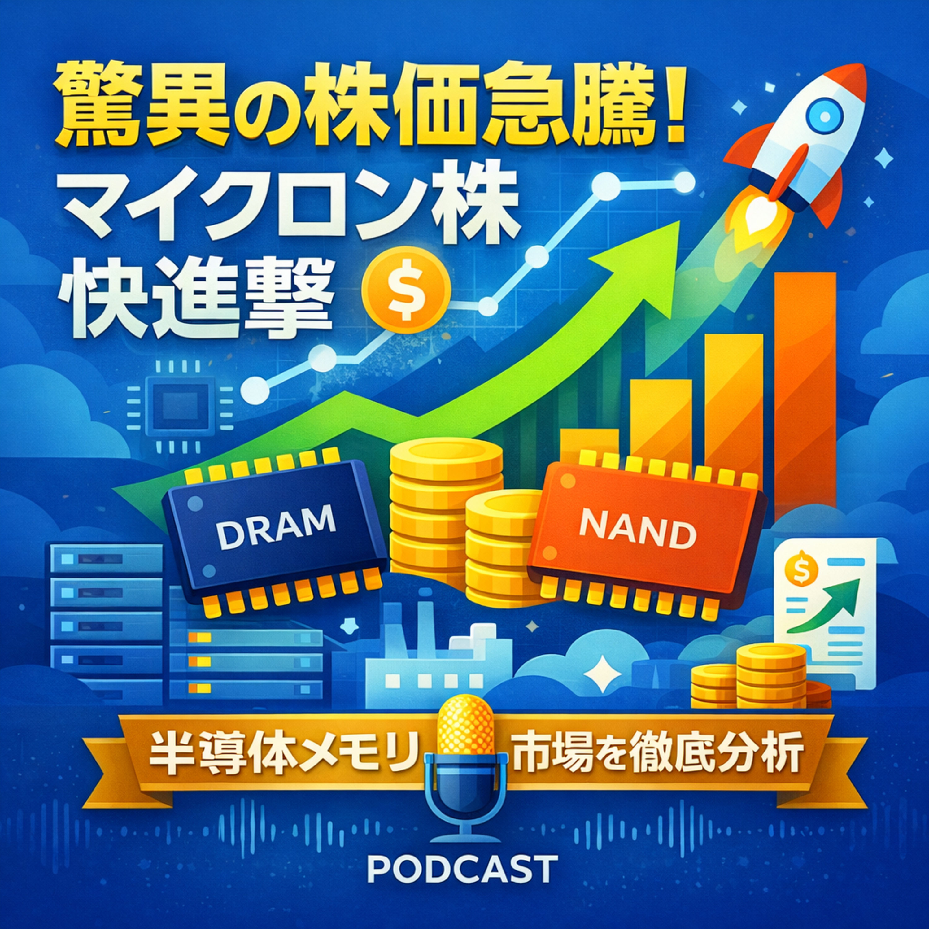 【考察】驚異の300%超え上昇。マイクロン・テクノロジーの快進撃はどこまで続くのか？