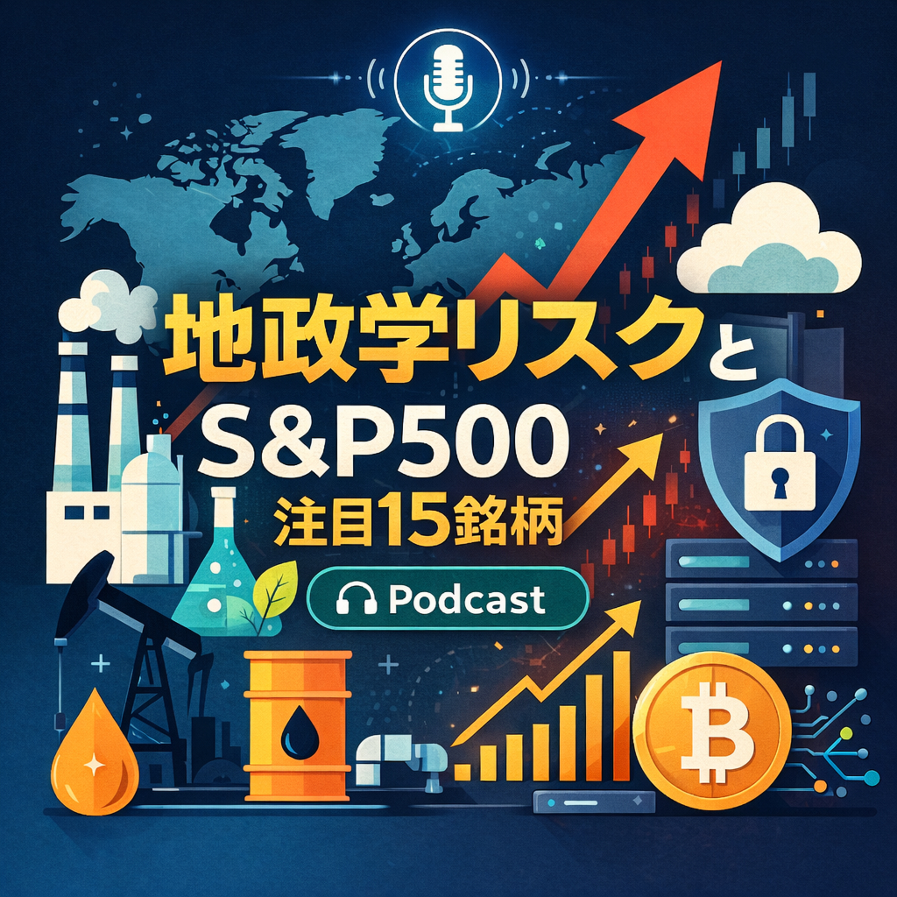 地政学リスク下で躍進する15銘柄：S&P 500のデータから読み解く次なる投資テーマ