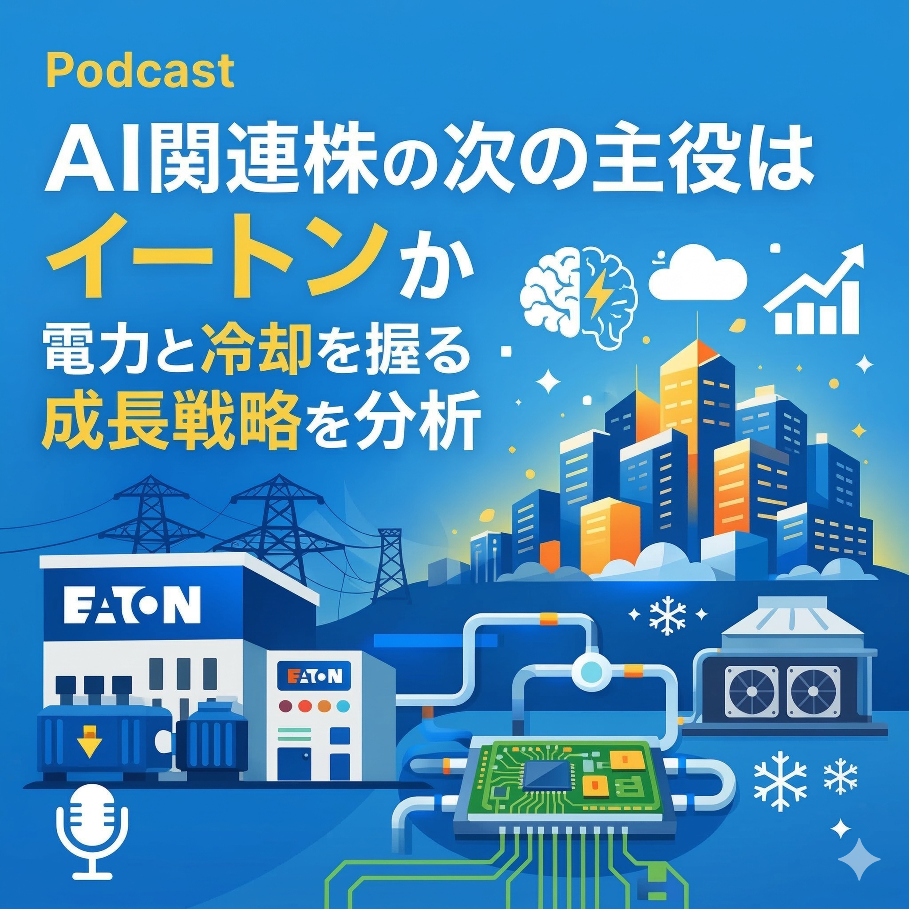 AI関連株の次の主役はイートンか　電力と冷却を握る成長戦略を分析