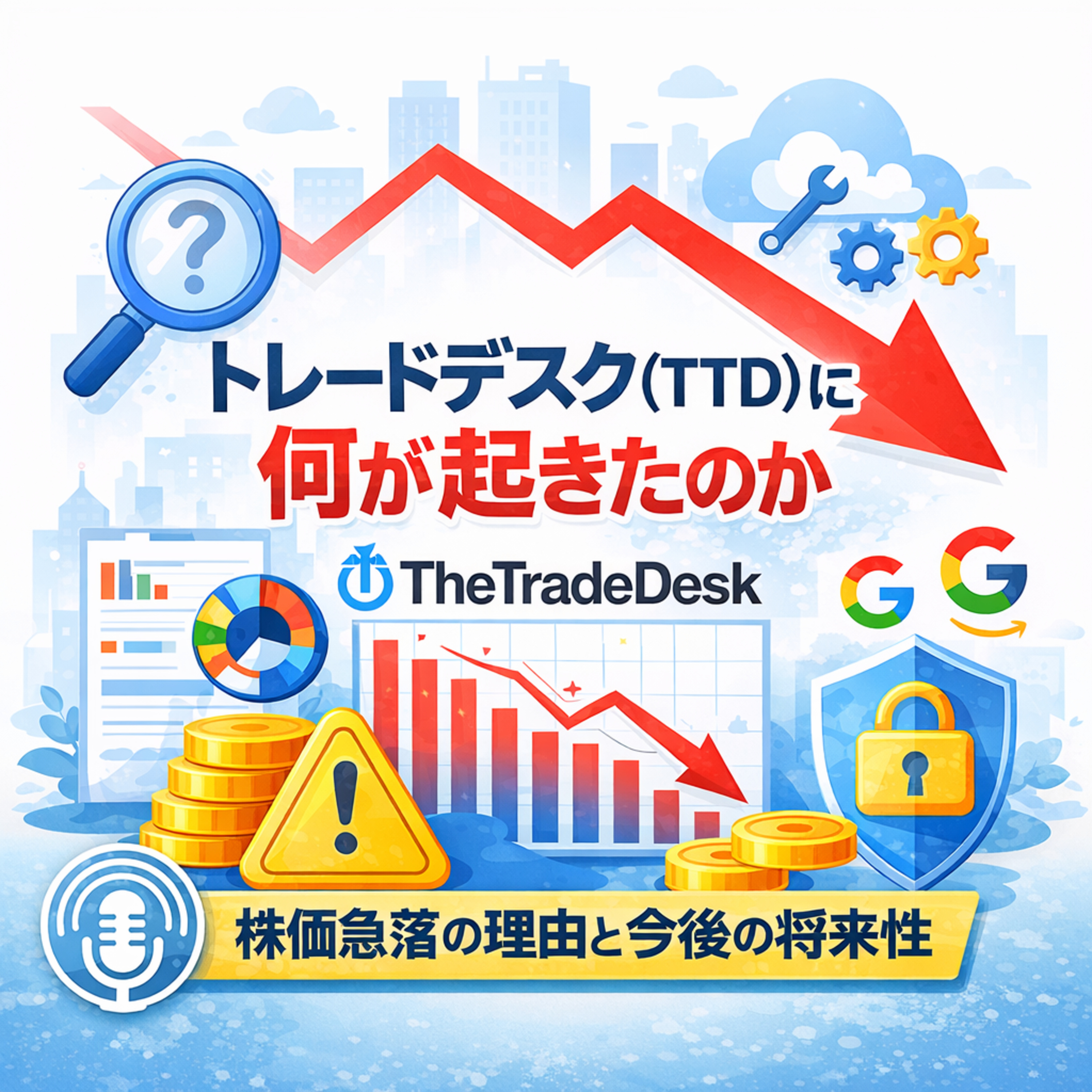 トレードデスク（TTD）に何が起きたのか　株価急落の理由と今後の将来性