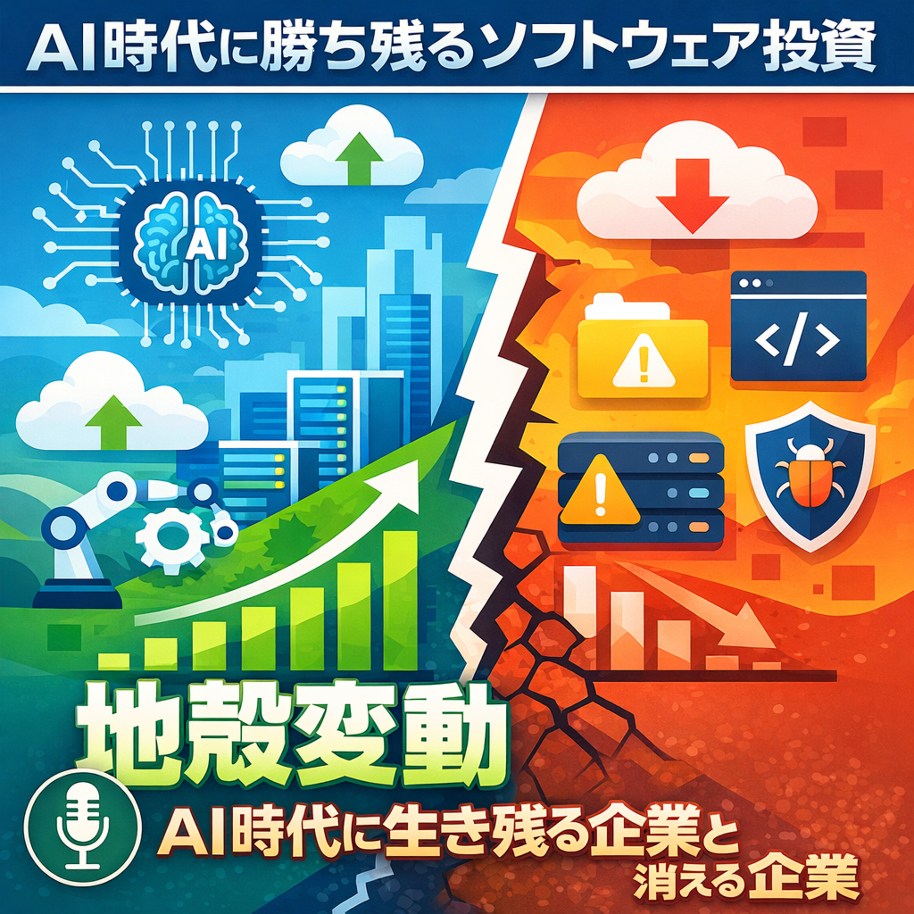 ソフトウェア株に地殻変動　AI時代に生き残る企業と消える企業の違い