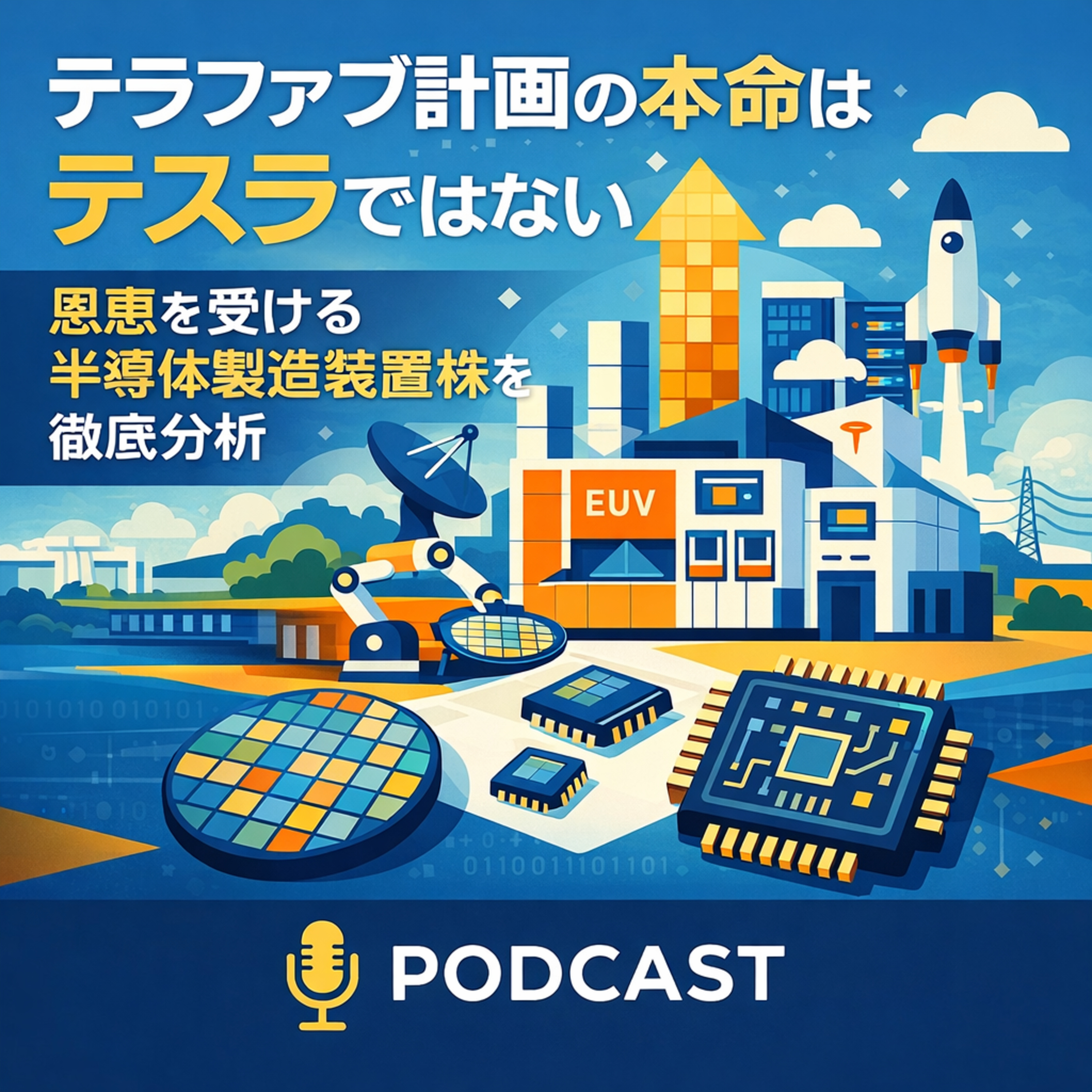 テラファブ計画の本命はテスラではない　恩恵を受ける半導体製造装置株を徹底分析