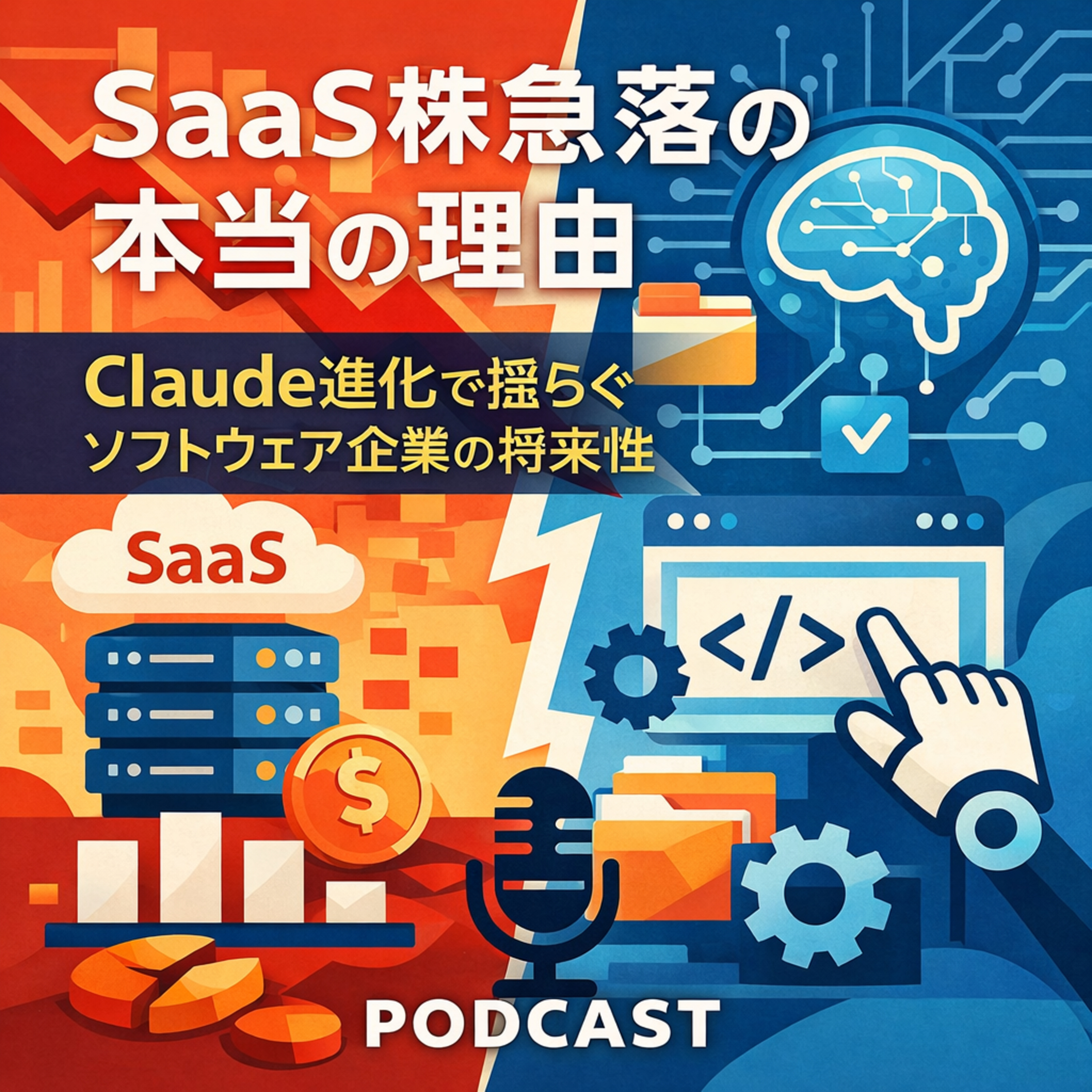 SaaS株急落の本当の理由　Claude進化で揺らぐソフトウェア企業の将来性