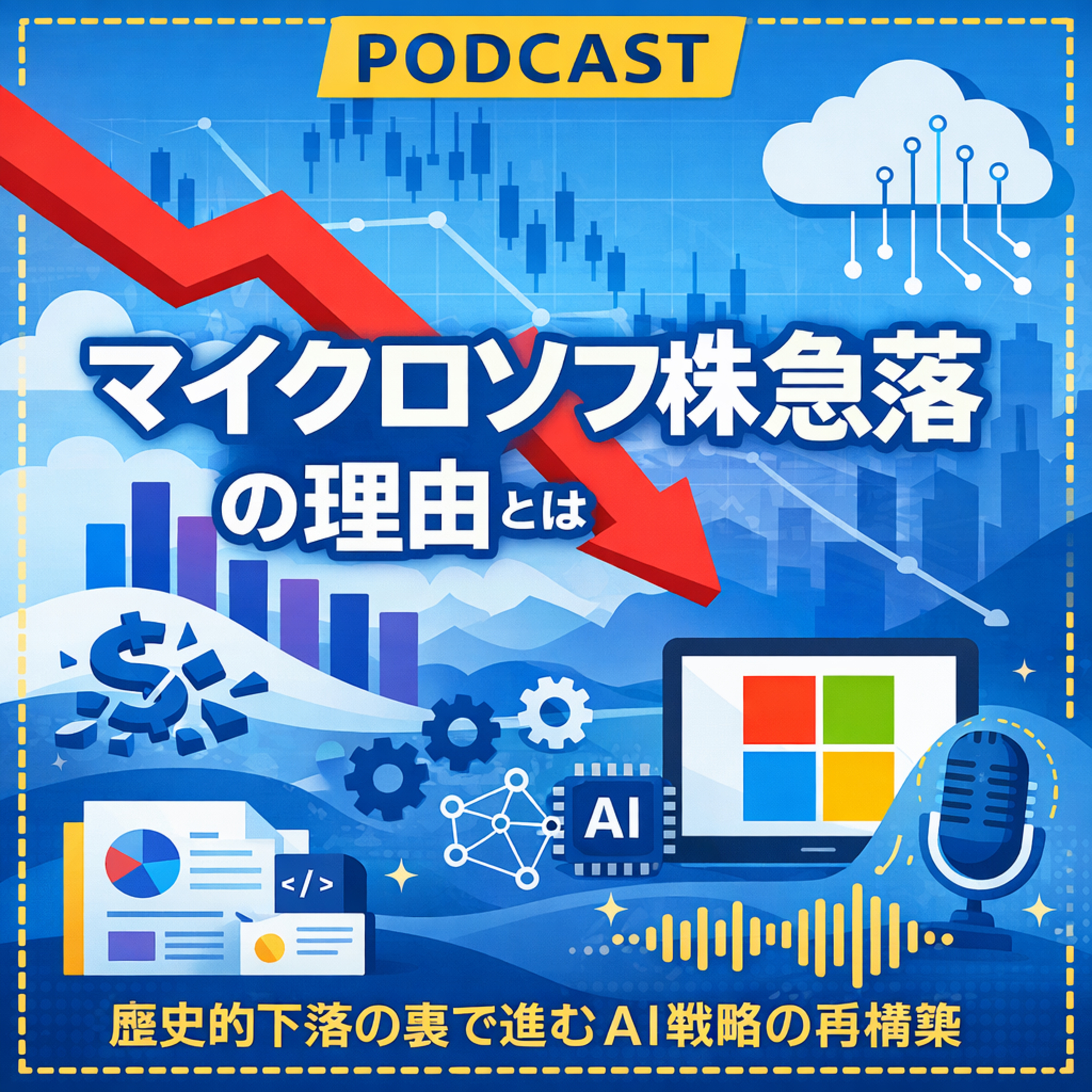 マイクロソフト株急落の理由とは　歴史的下落の裏で進むAI戦略の再構築