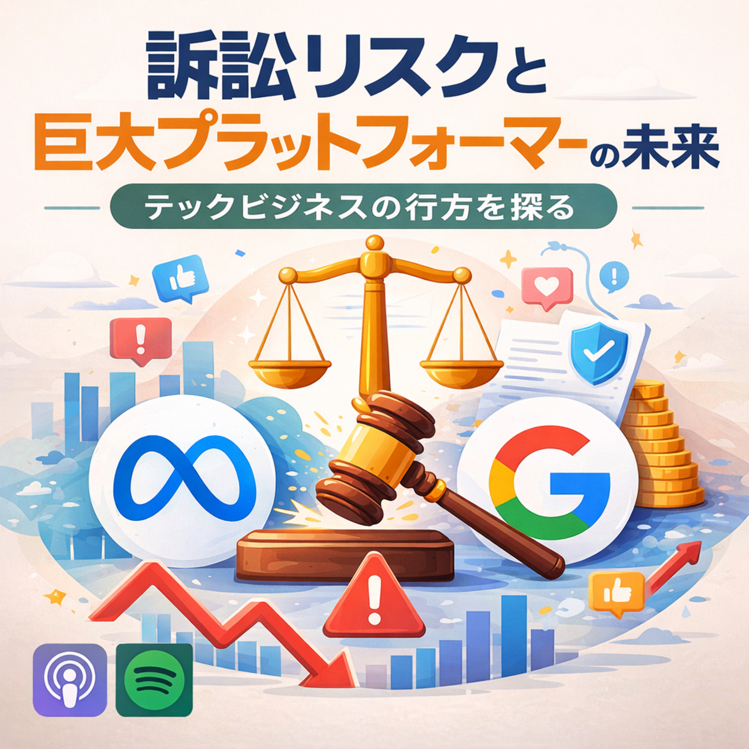 メタとグーグルに迫る重大訴訟リスク　ソーシャルメディア株の転換点を読む