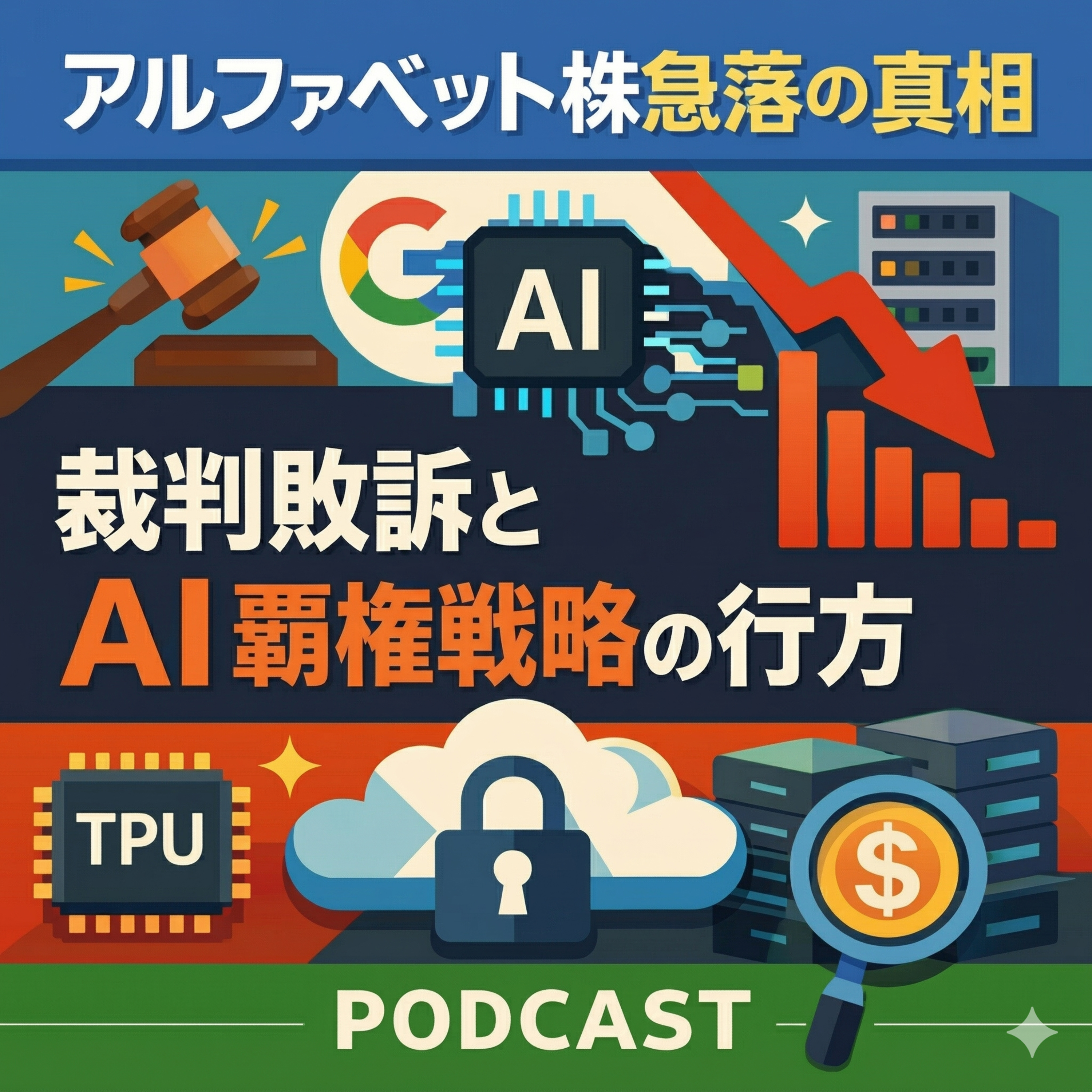アルファベット株が急落した理由とは　裁判敗訴の裏で進むAI覇権戦略