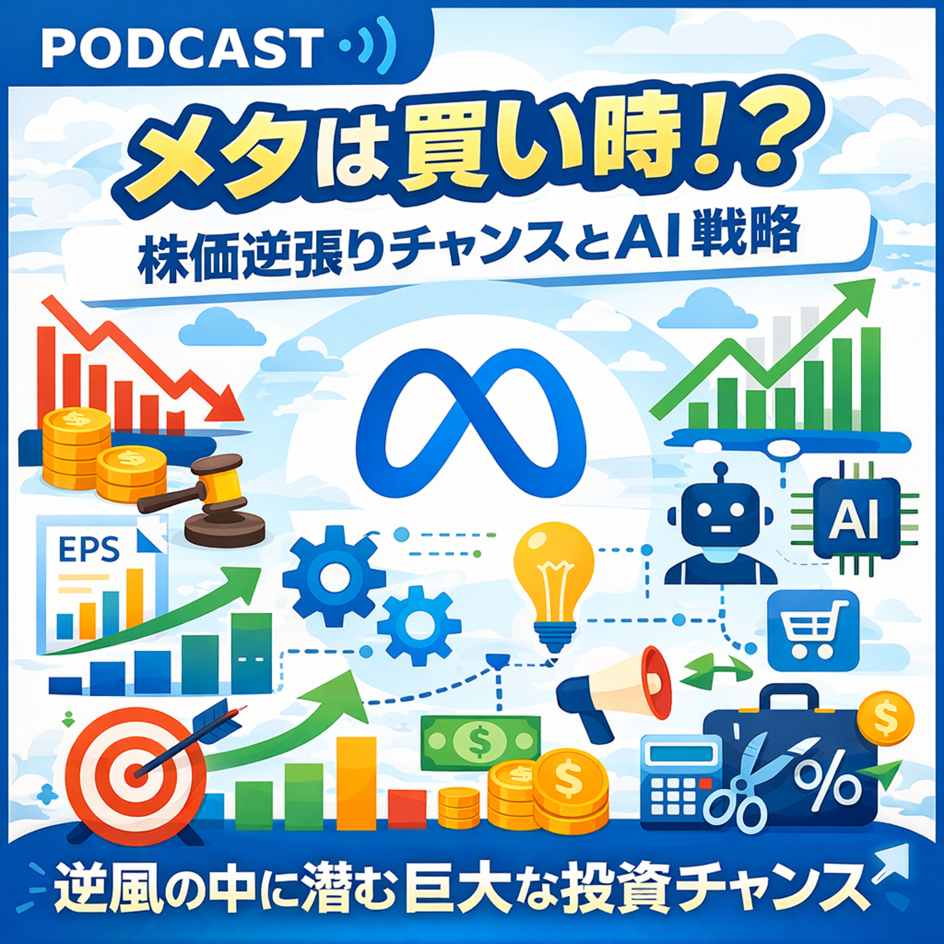 メタ株は今が「買い時」なのか？ データが示す逆張りのチャンスとAI戦略の行方