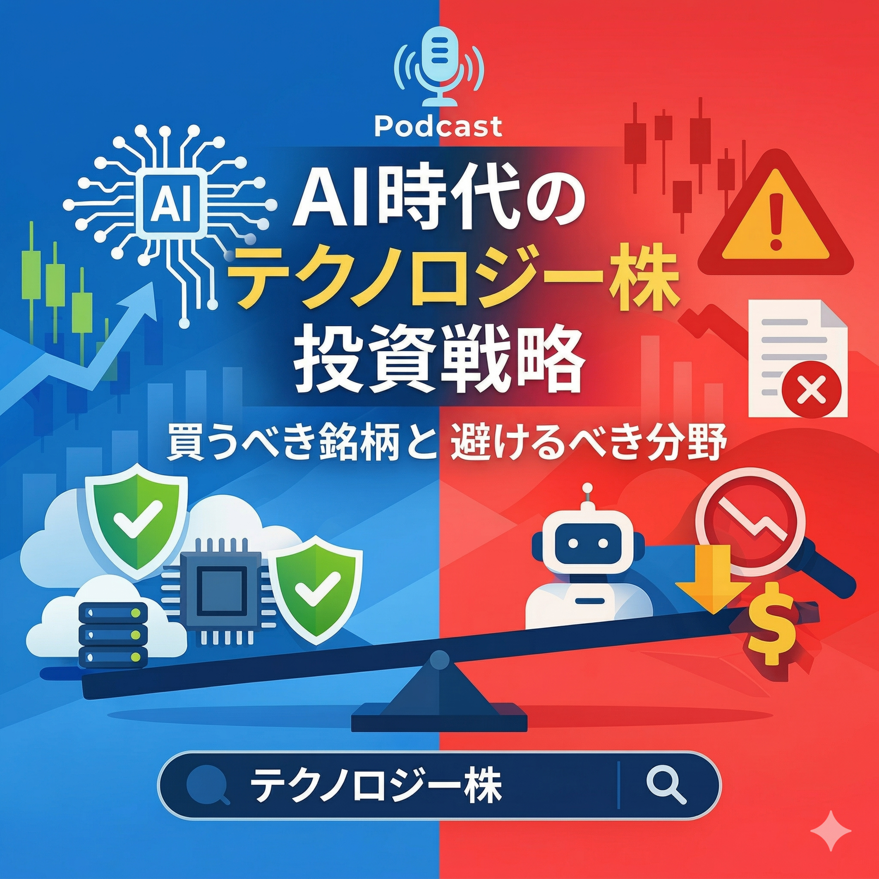 AI時代のテクノロジー株投資戦略　買うべき銘柄と避けるべき分野