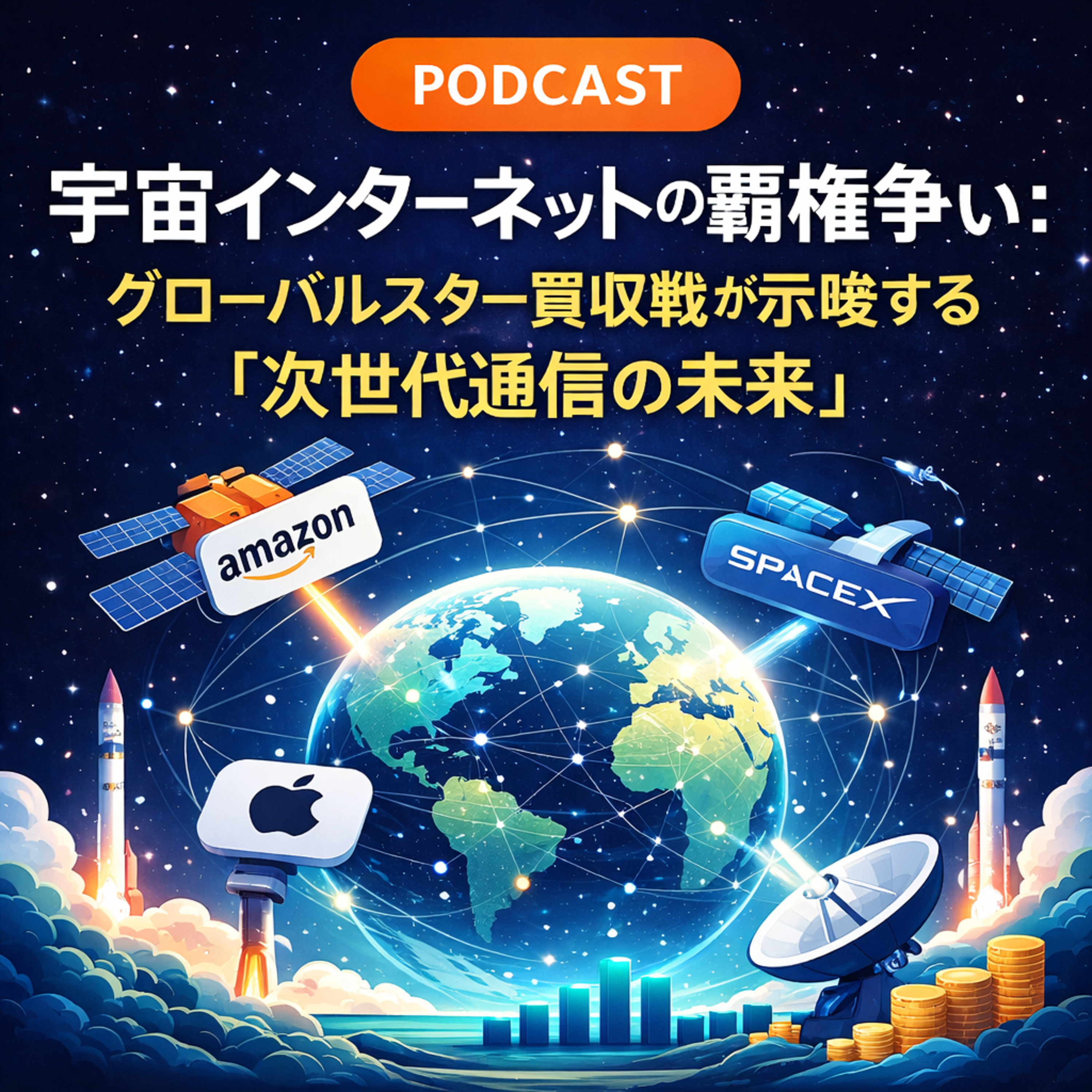 宇宙インターネットの覇権争い：グローバルスター買収戦が示唆する「次世代通信の未来」