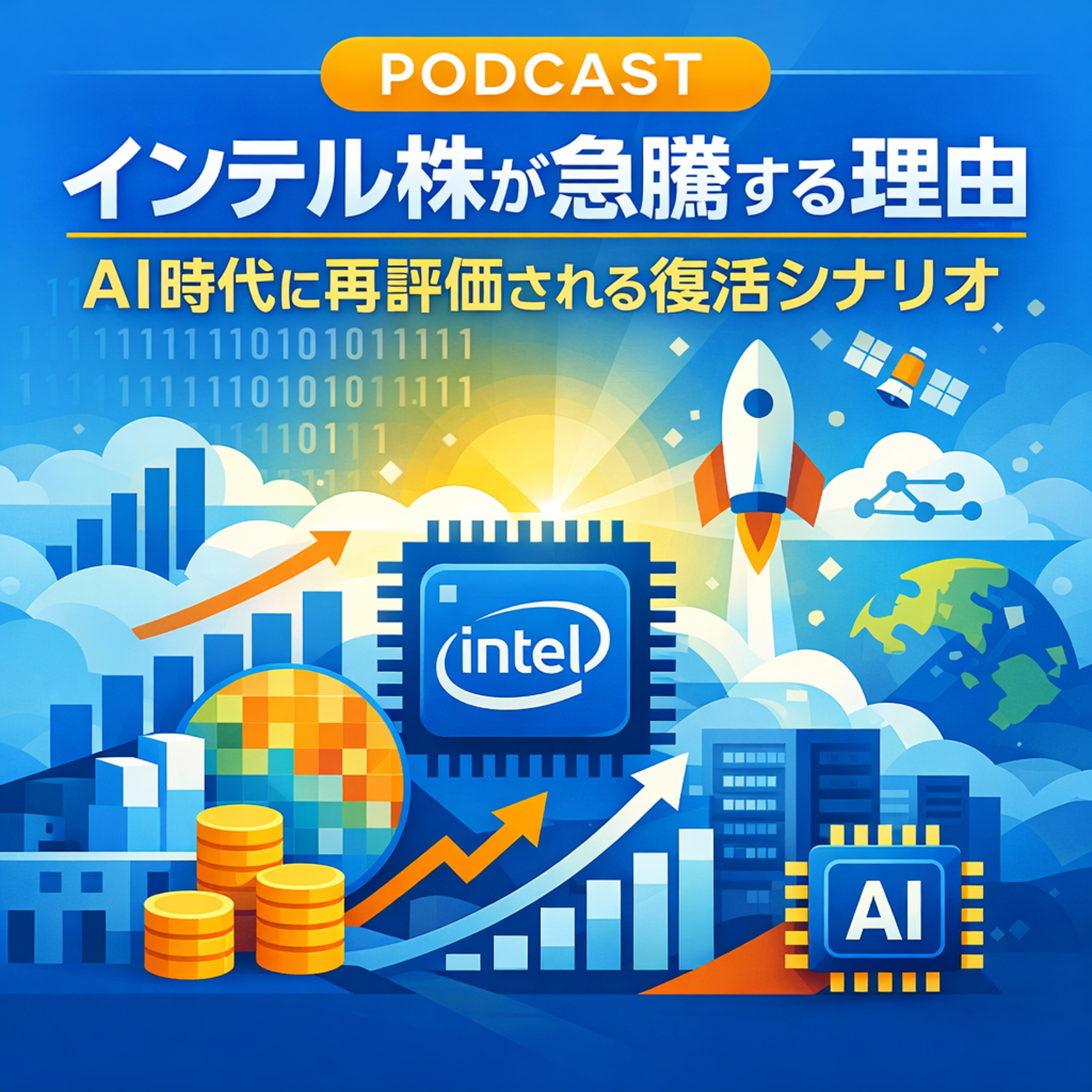 インテル株が急騰する理由　AI時代に再評価される復活シナリオ