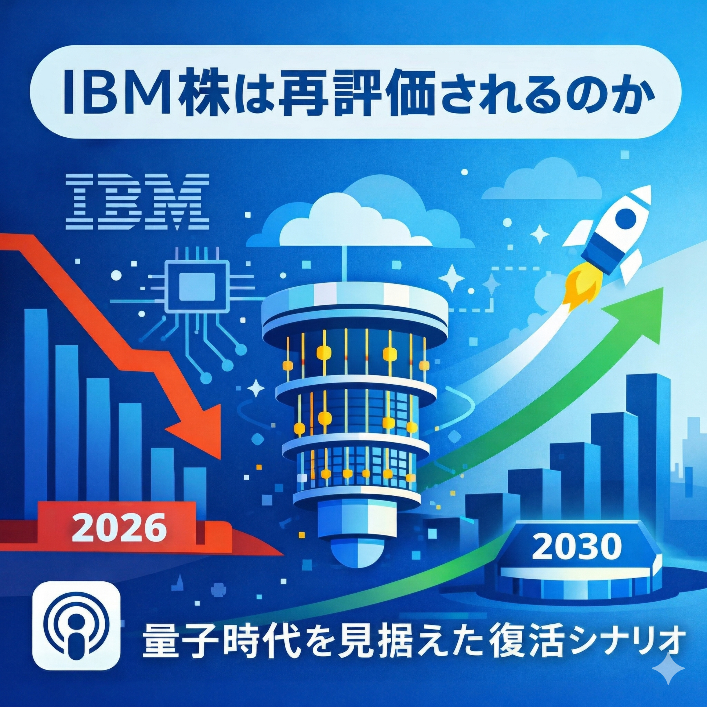 IBM株は再評価されるのか　量子時代を見据えた復活シナリオ