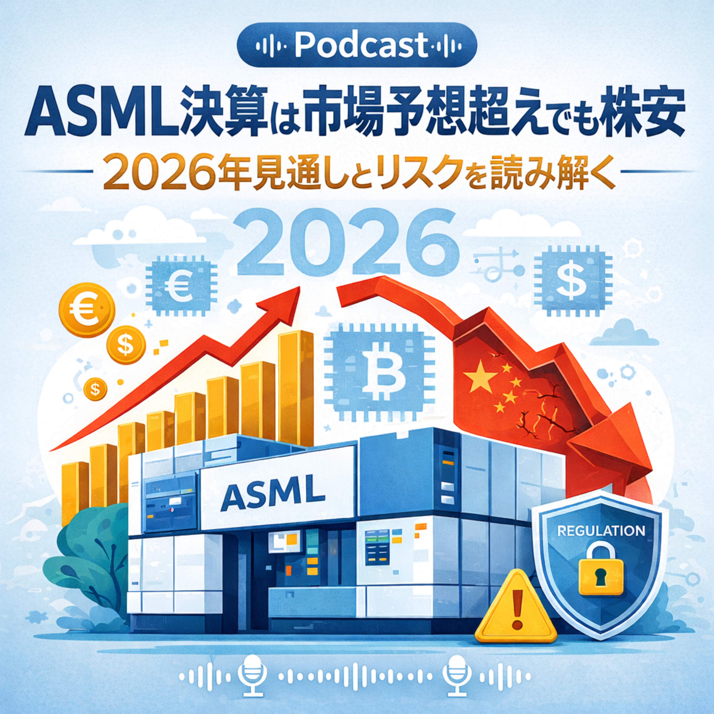 ASML決算は市場予想超えでも株安　2026年見通しとリスクを読み解く