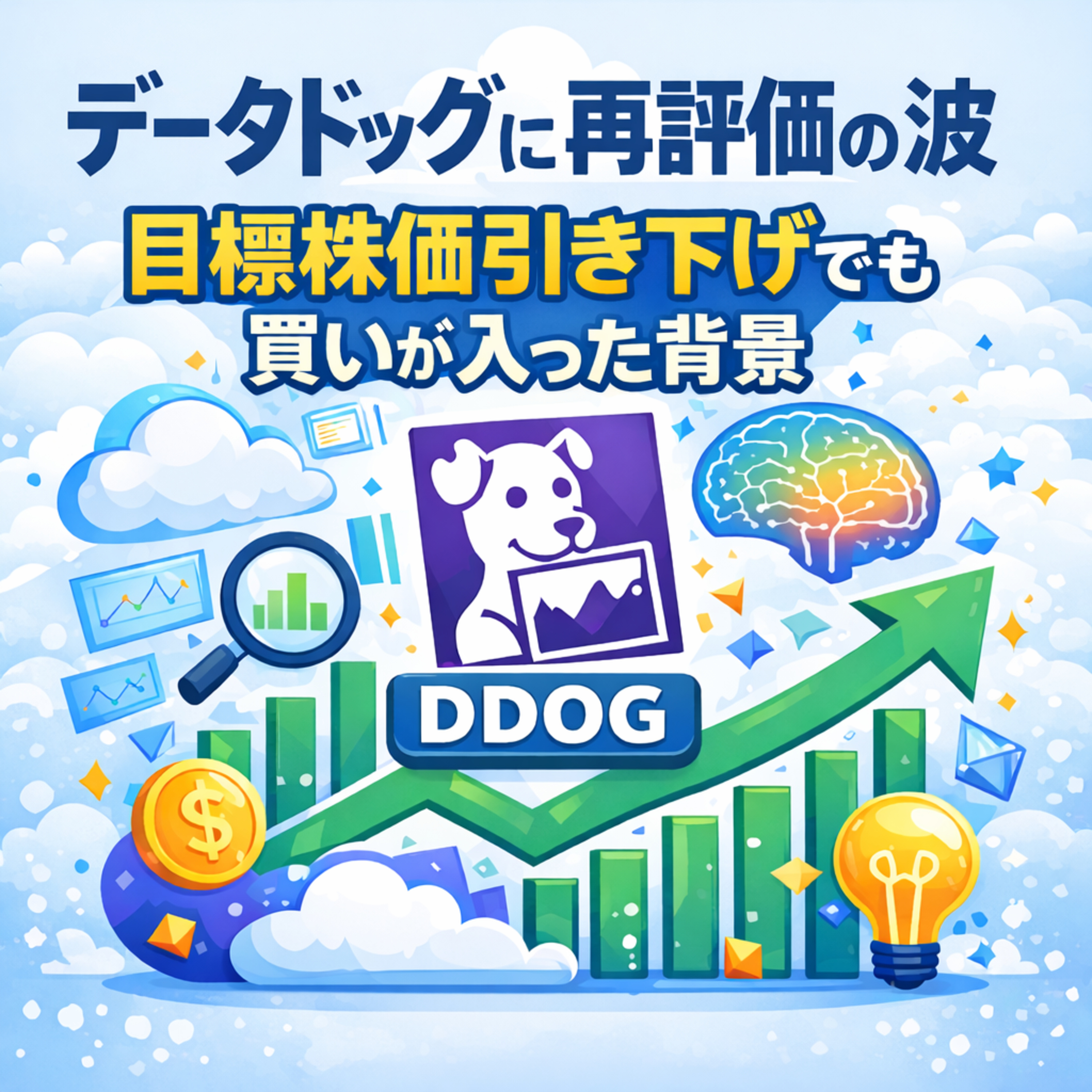 データドッグに再評価の波　目標株価引き下げでも買いが入った背景