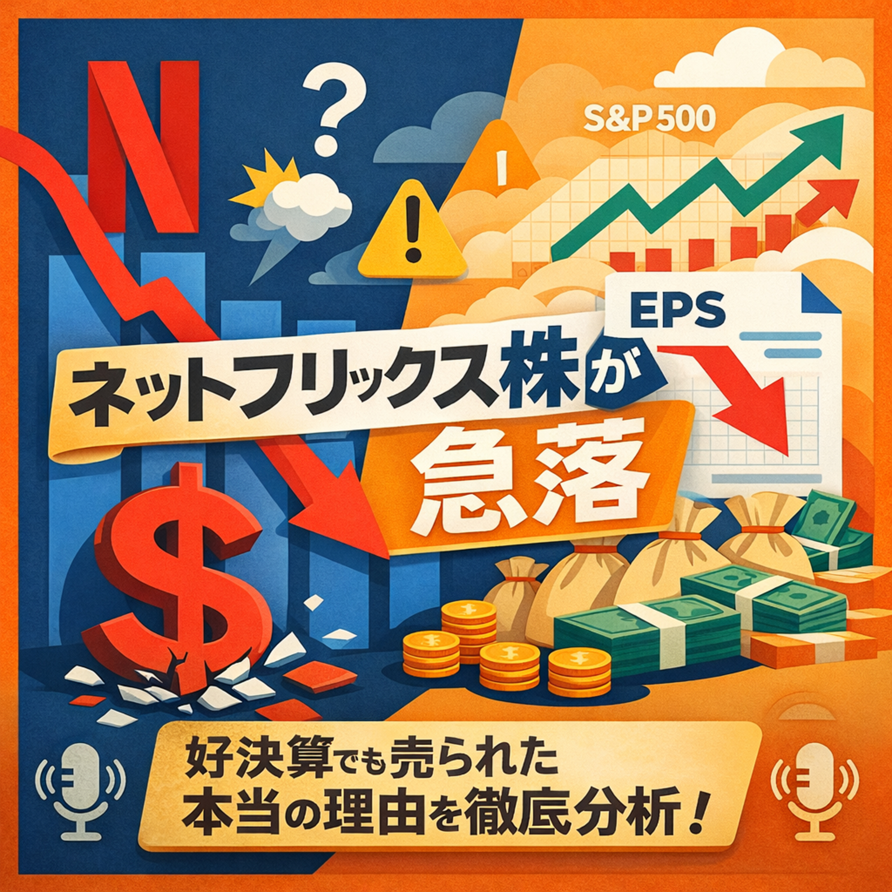 ネットフリックス株が急落　好決算でも売られた本当の理由を徹底分析