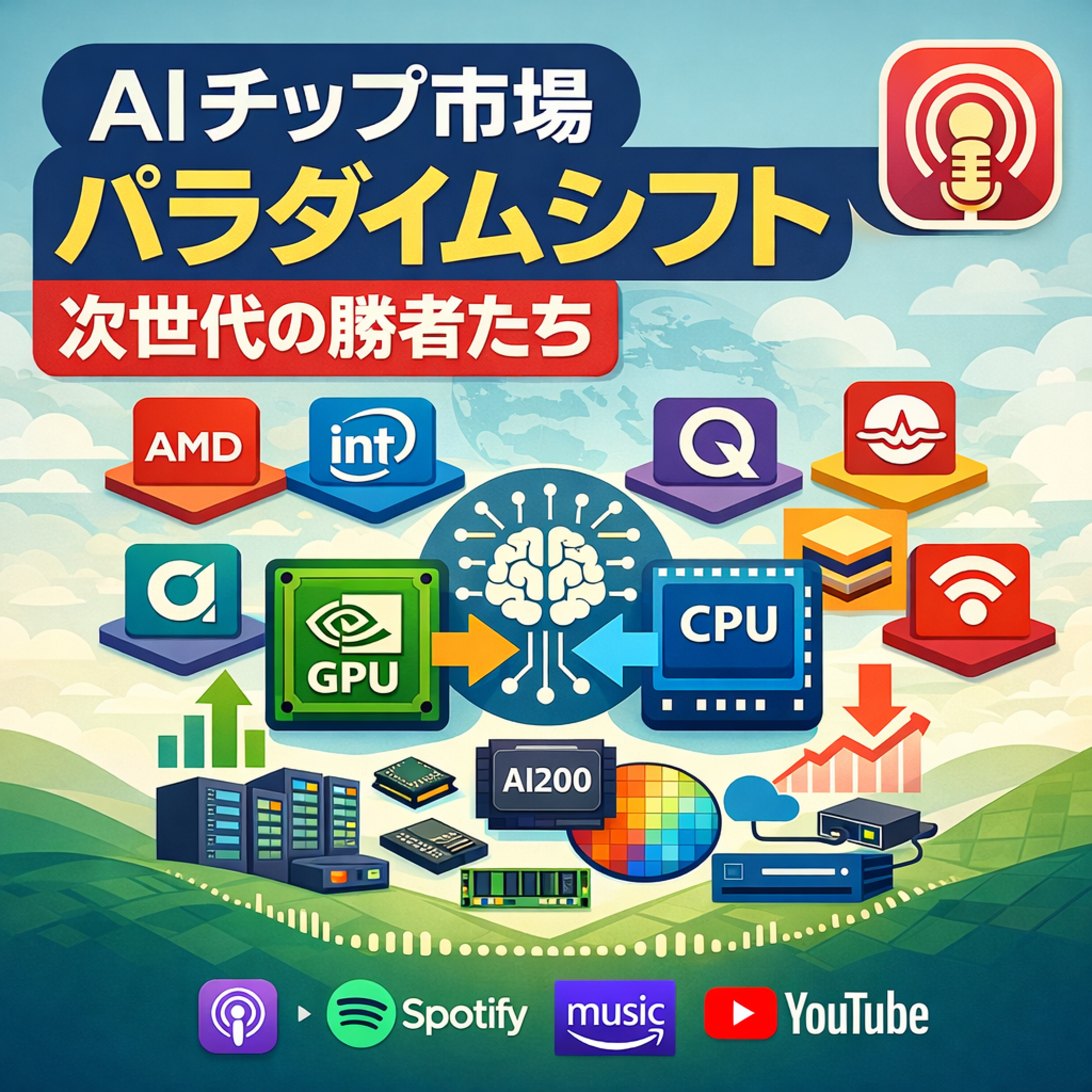 「エヌビディア一強」の終焉か？ AIチップ市場のパラダイムシフトと次世代の勝者たち