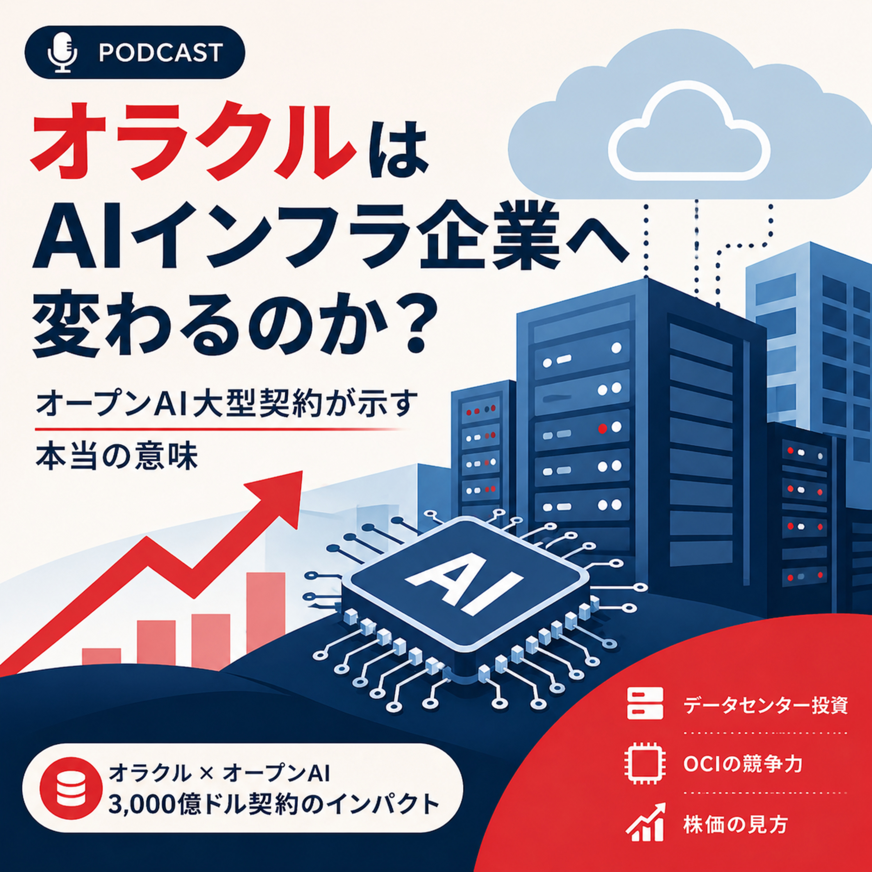 オラクルはAIインフラ企業へ変わるのか　オープンAI大型契約が示す本当の意味