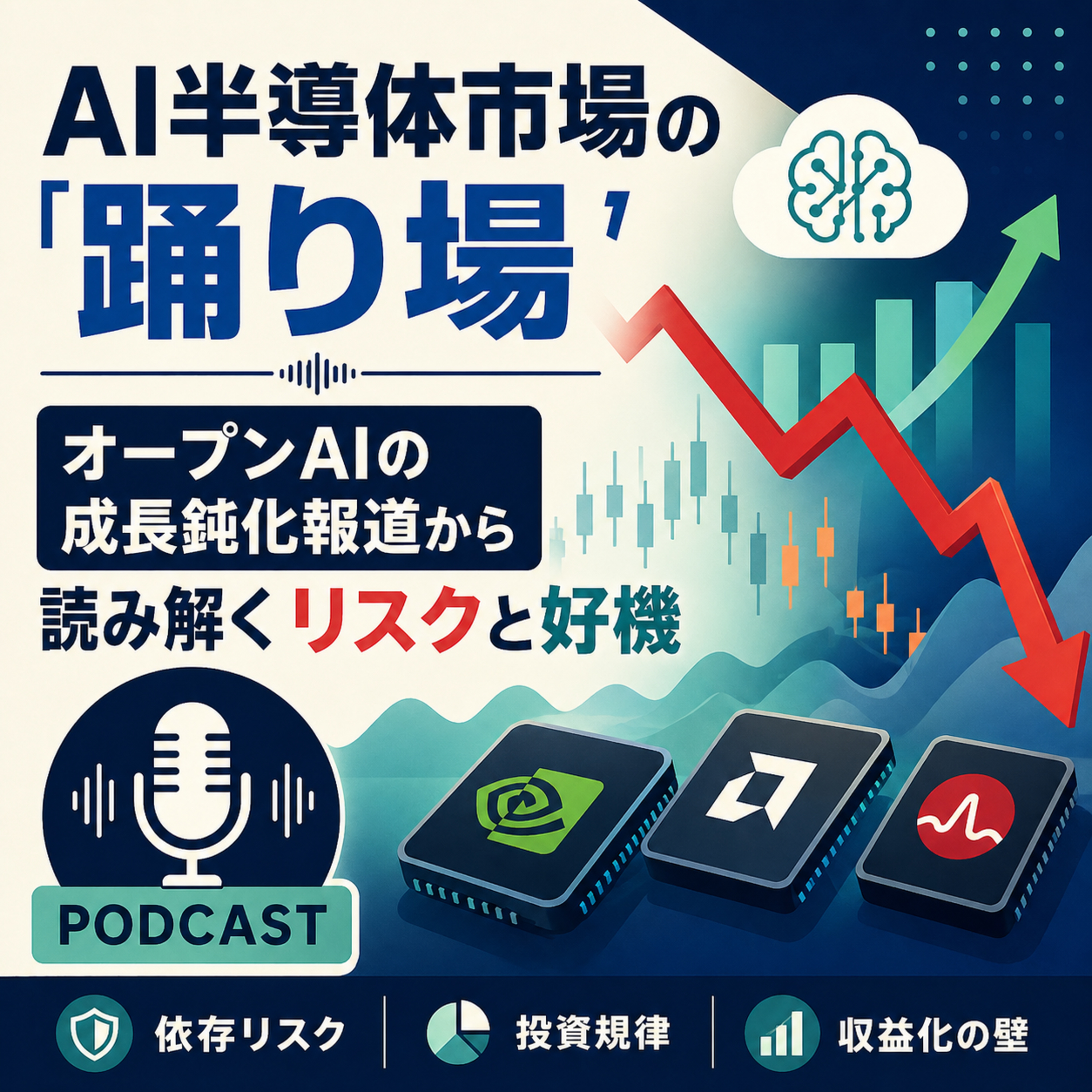 AI半導体市場の「踊り場」：オープンAIの成長鈍化報道から読み解くリスクと好機