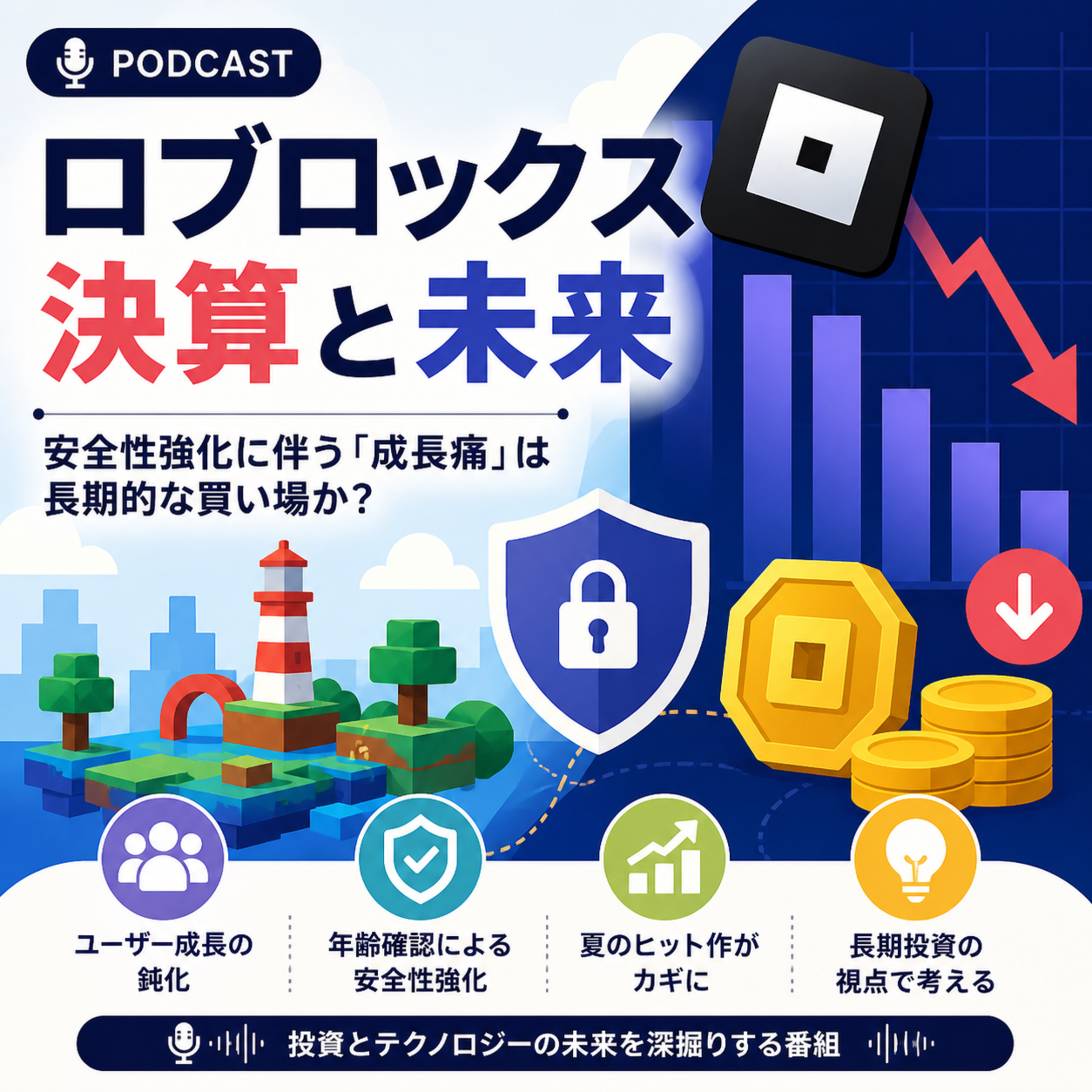 ロブロックス決算発表で株価急落　安全性強化は成長鈍化か、それとも長期の買い場か