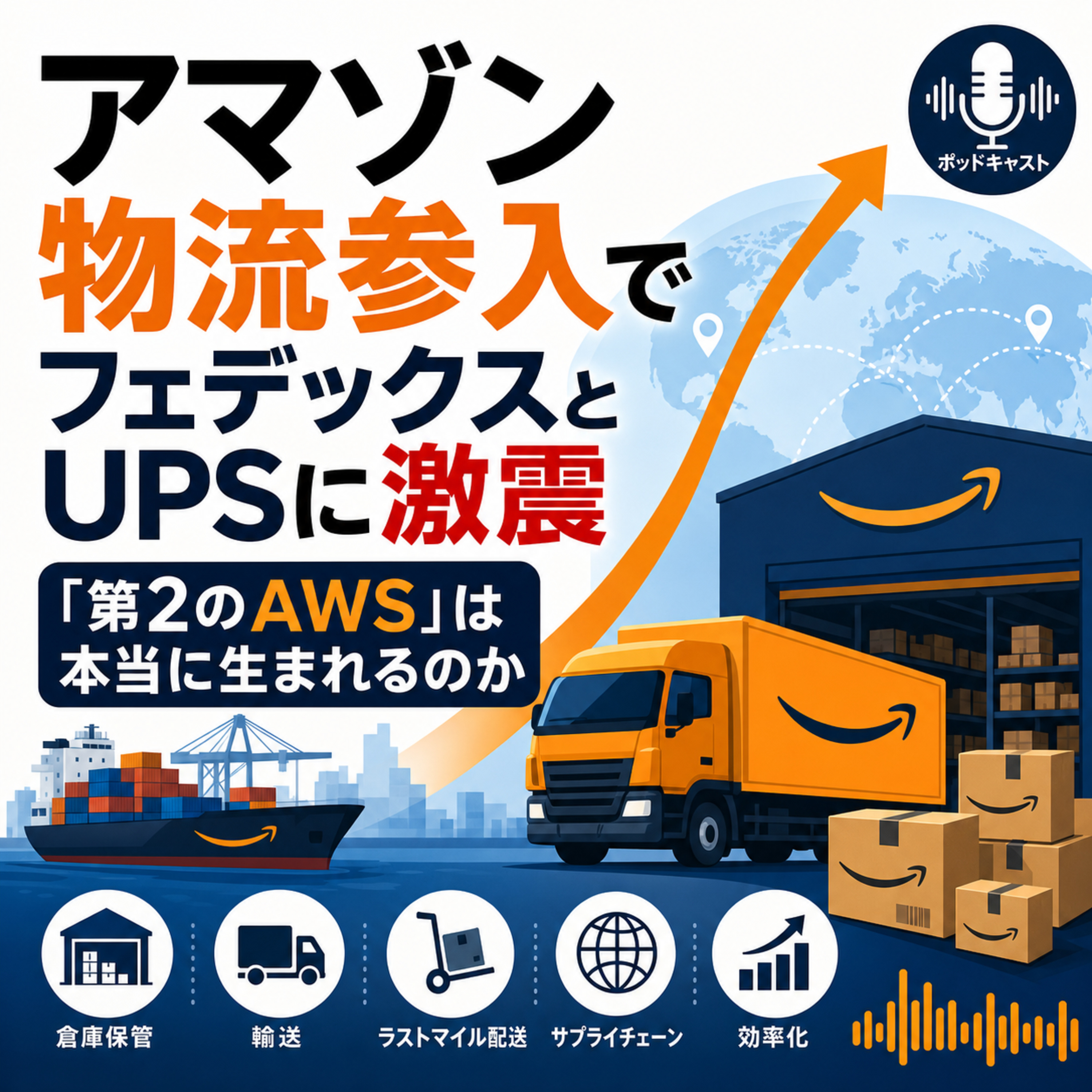 アマゾン物流参入でフェデックスとUPSに激震　「第2のAWS」は本当に生まれるのか