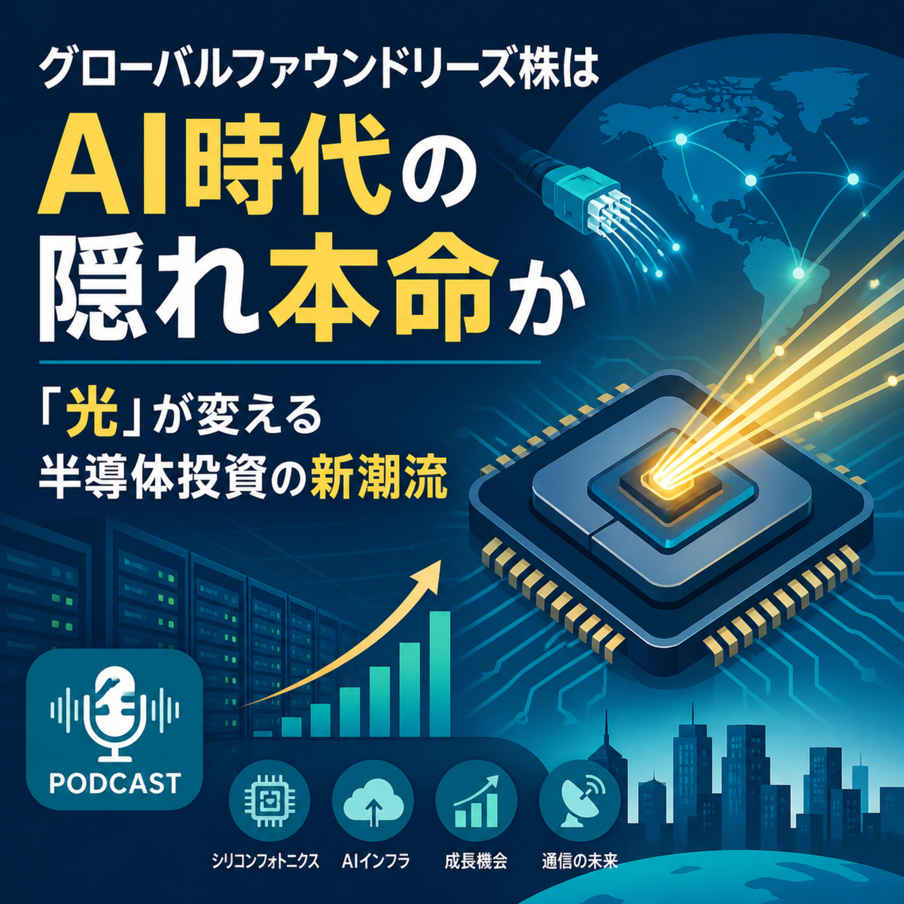 グローバルファウンドリーズ株はAI時代の隠れ本命か　「光」が変える半導体投資の新潮流