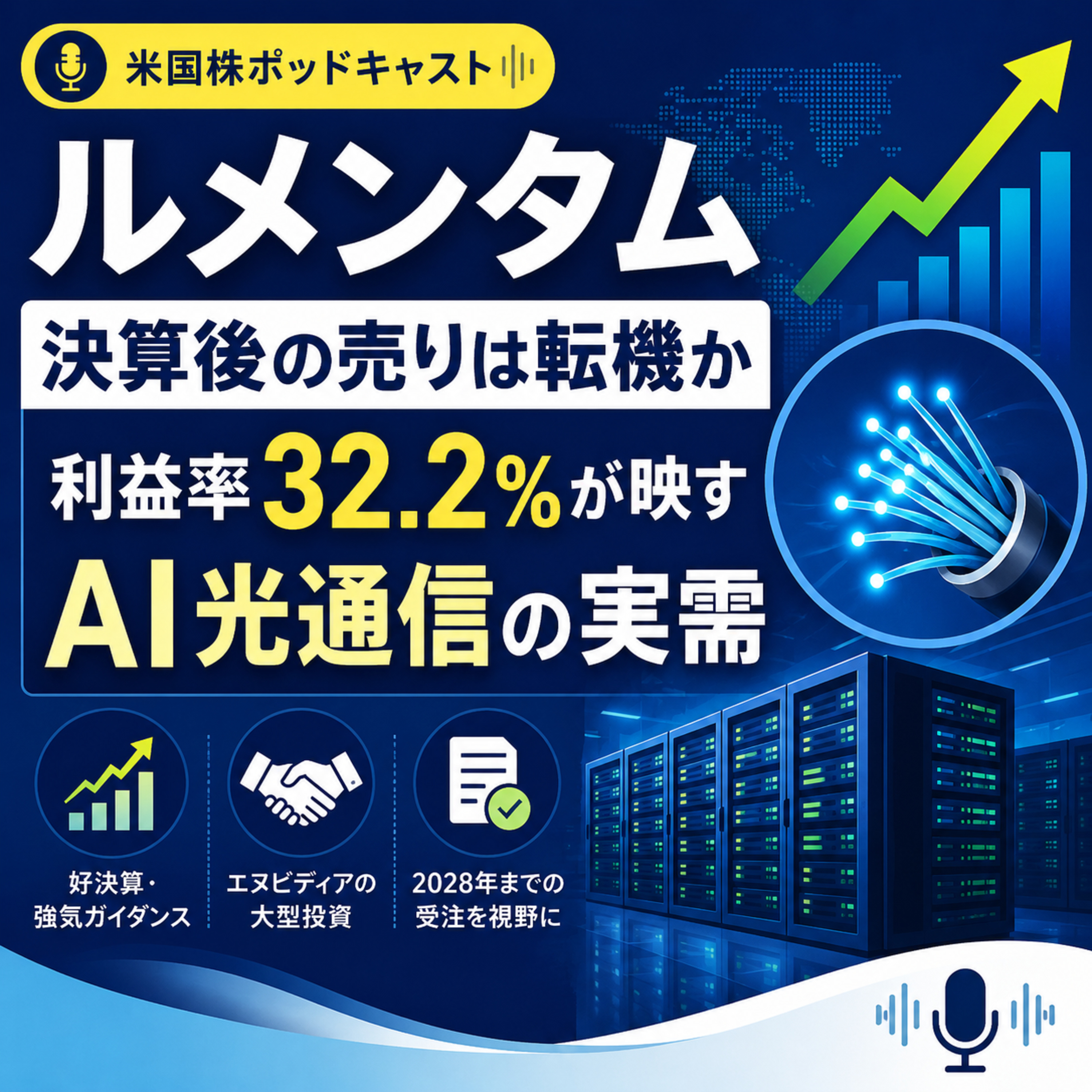 ルメンタム決算後の売りは転機か　利益率32.2%が映すAI光通信の実需