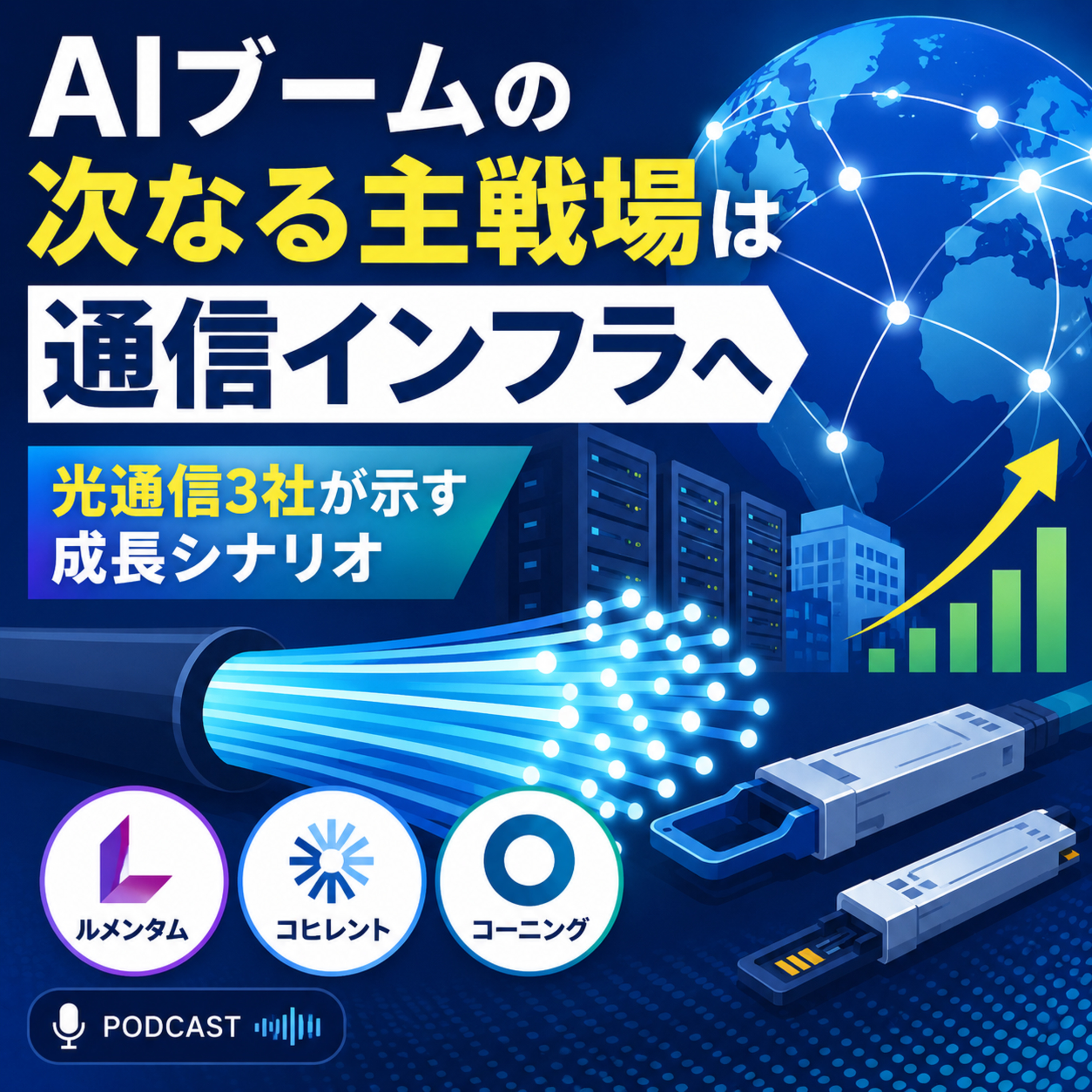 AIブームの次なる主戦場は通信インフラへ　光通信3社が示す成長シナリオ