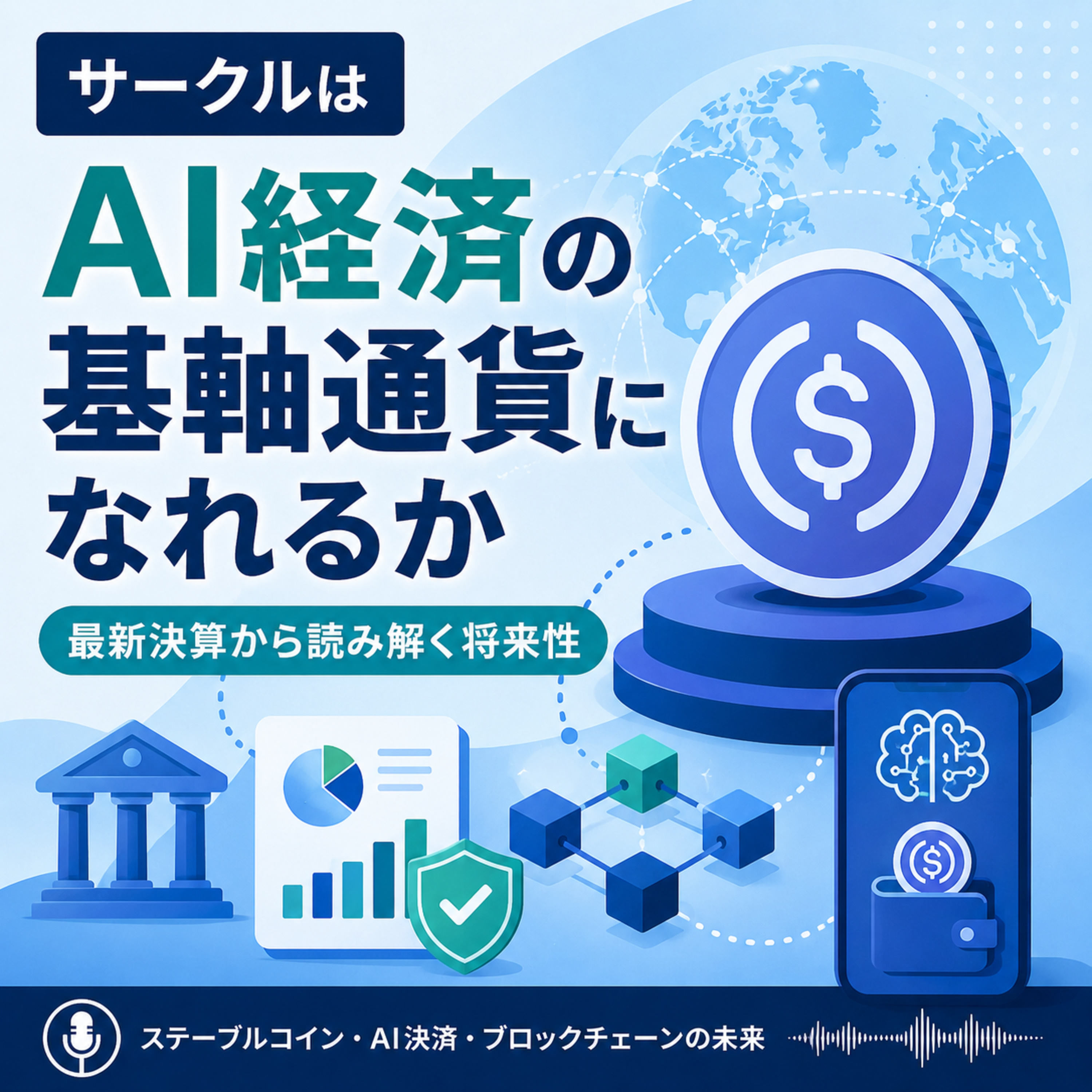 サークルはAI経済の基軸通貨になれるか　最新決算から読み解く将来性