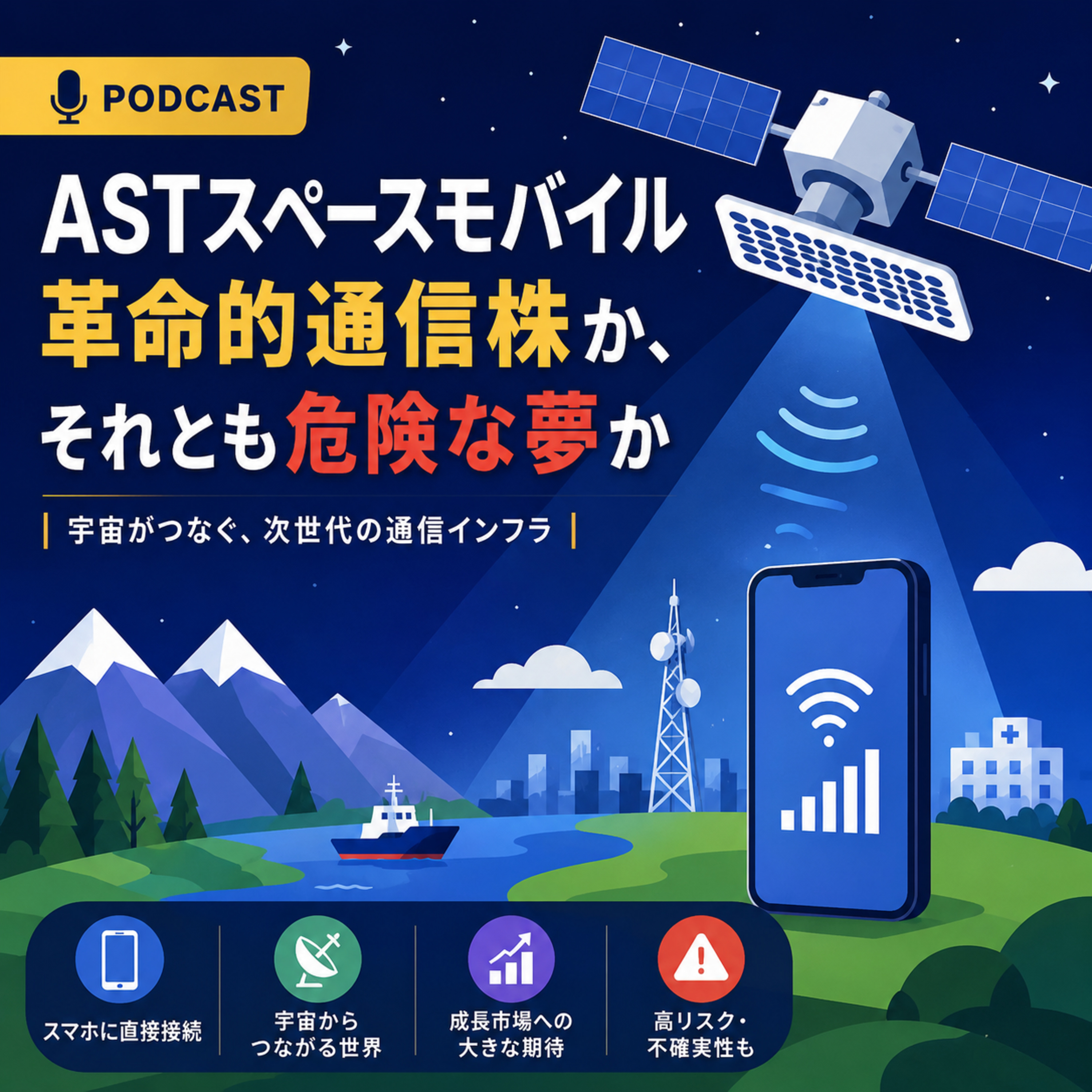 ASTスペースモバイルは革命的通信株か、それとも危険な夢か