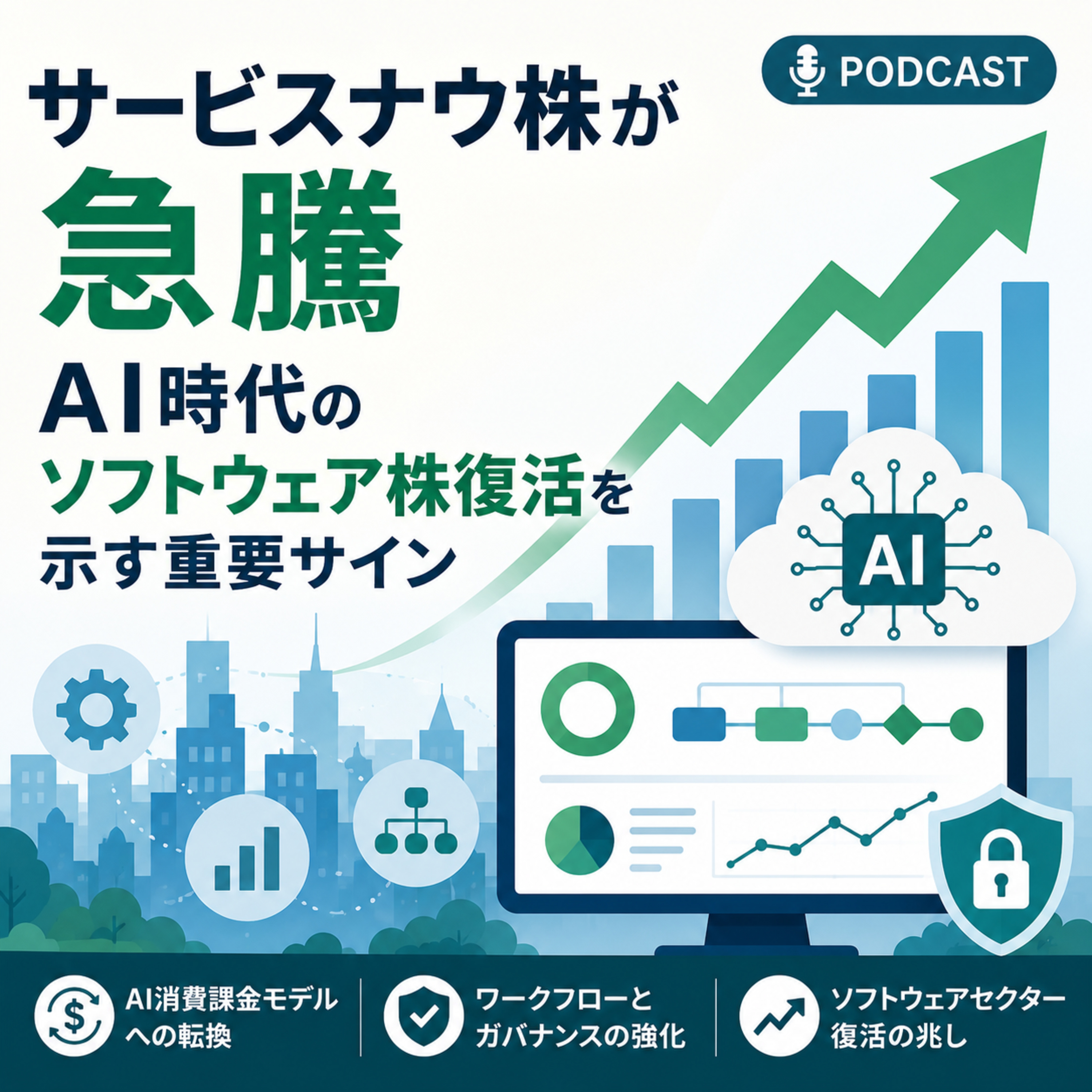 サービスナウ株が急騰　AI時代のソフトウェア株復活を示す重要サイン