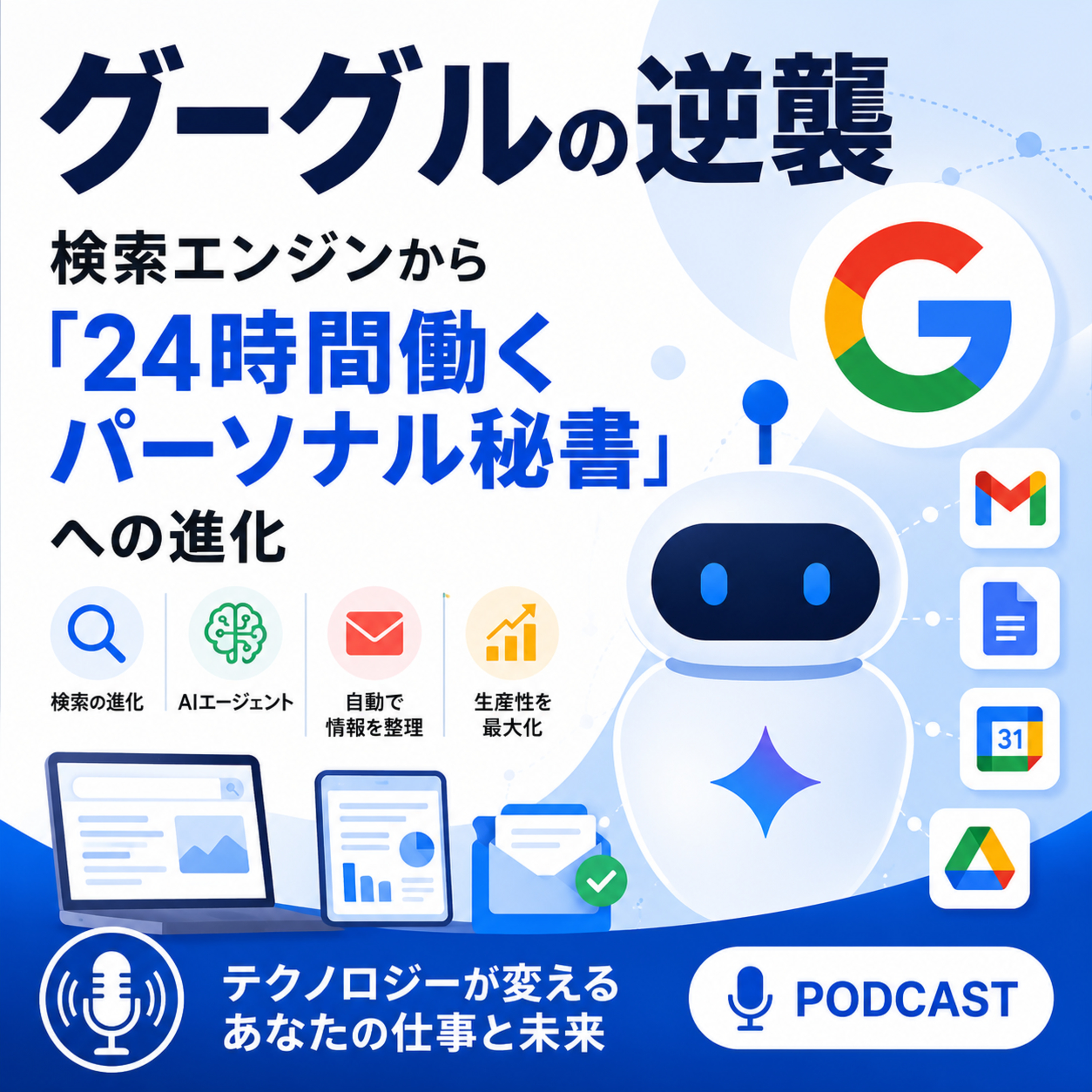 グーグルの逆襲　検索エンジンから「24時間働くパーソナル秘書」へ進化するAI戦略
