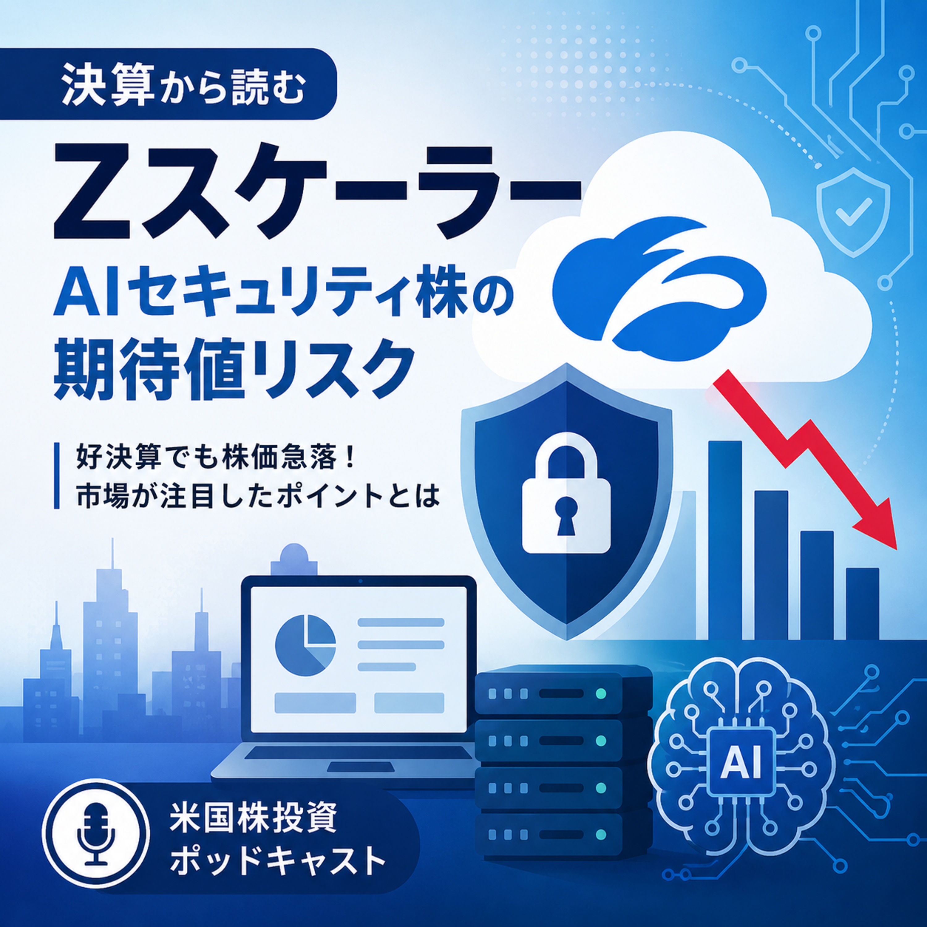 Zスケーラー決算が映すAIセキュリティ株の期待値リスク