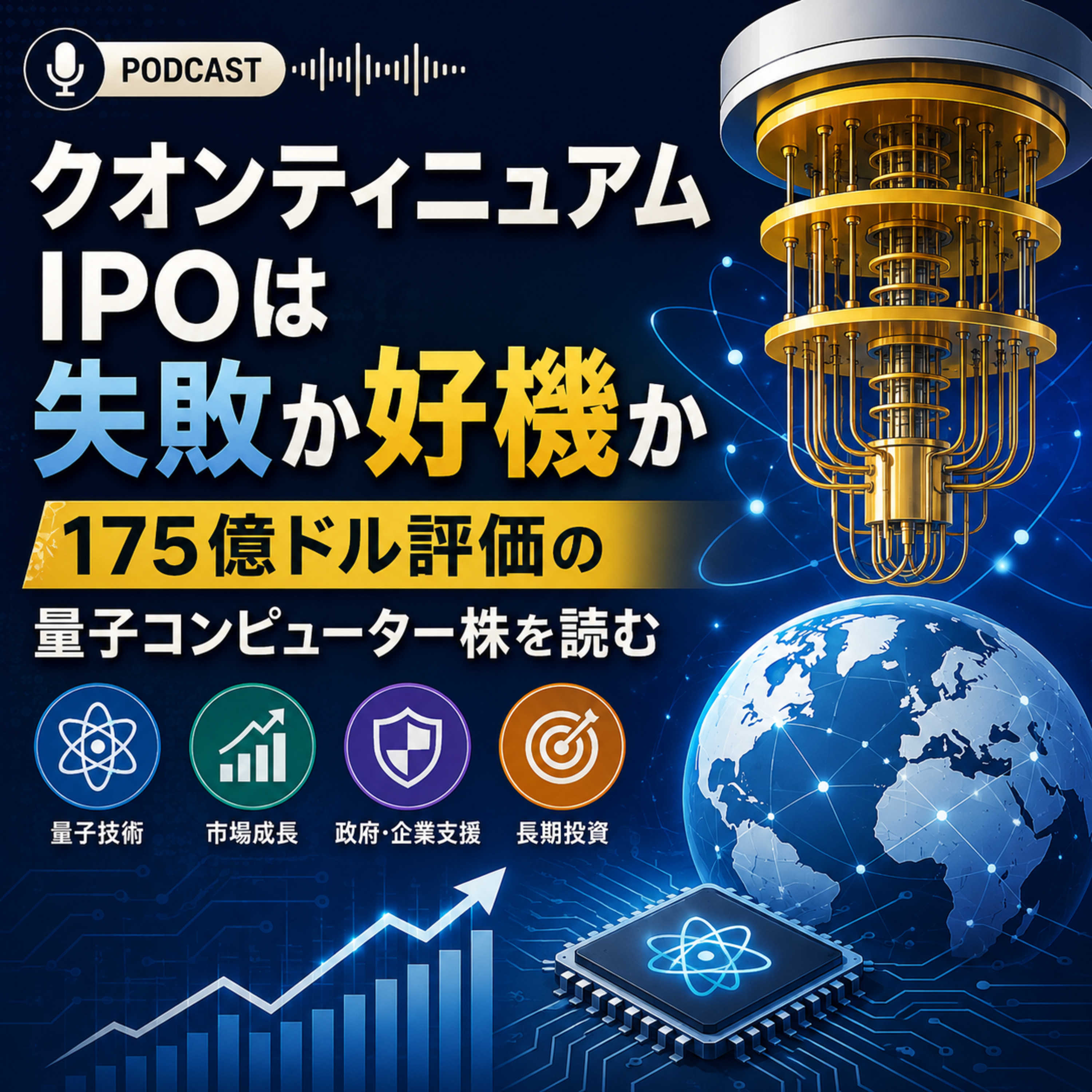 クオンティニュアムIPOは失敗か好機か　175億ドル評価の量子コンピューター株を読む