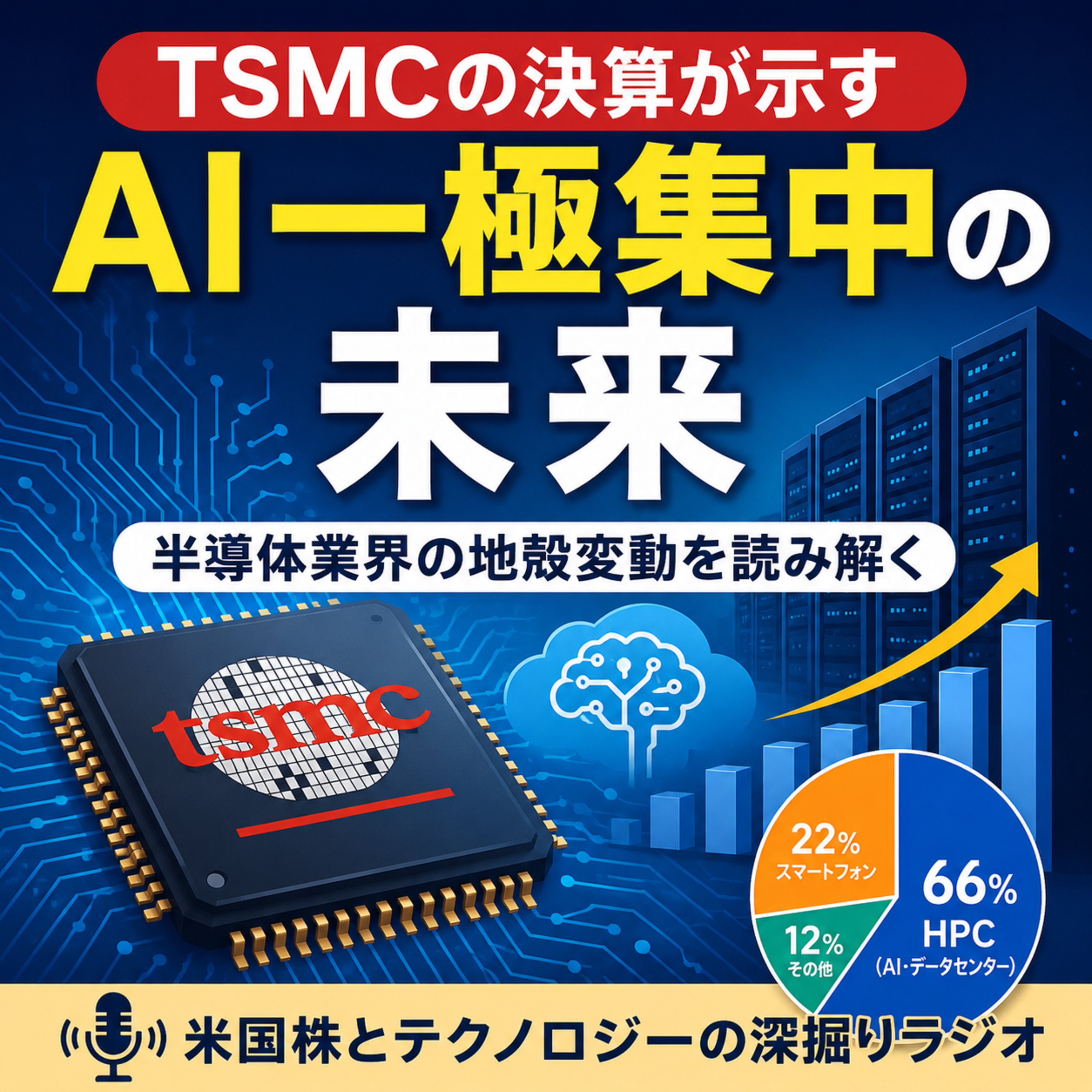 TSMCの決算が映す「AI一極集中」の未来　半導体業界で進む主役交代