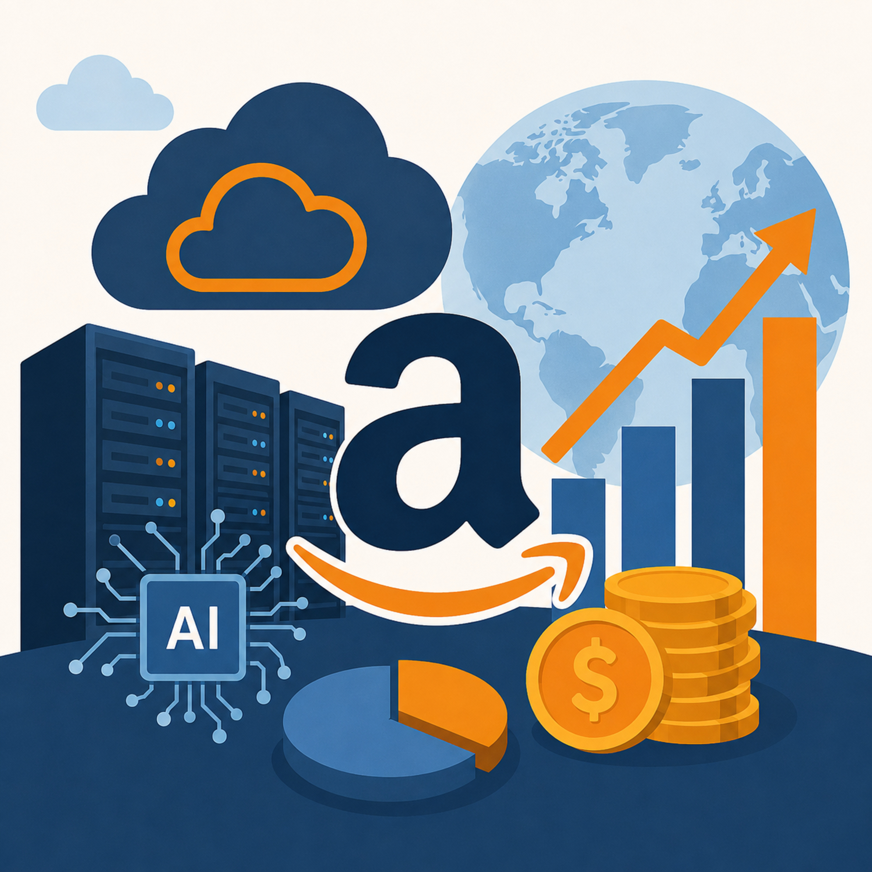 アマゾン時価総額3兆ドル突破　AWS成長率37%が示す将来性と巨額AI投資の課題 episode artwork