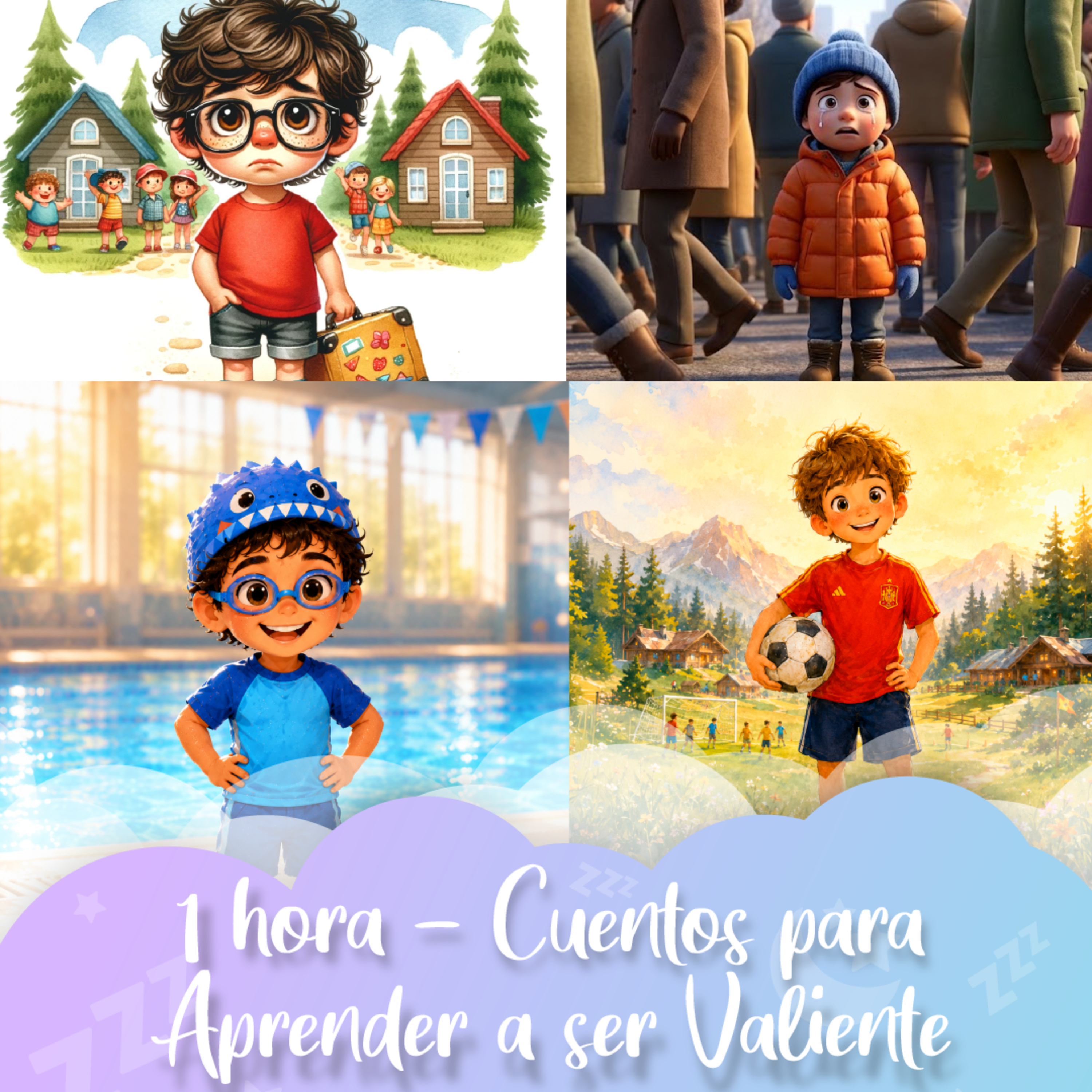 Bloque 9: Aprender a Ser Valiente | 1 Hora de Cuentos para Dormir