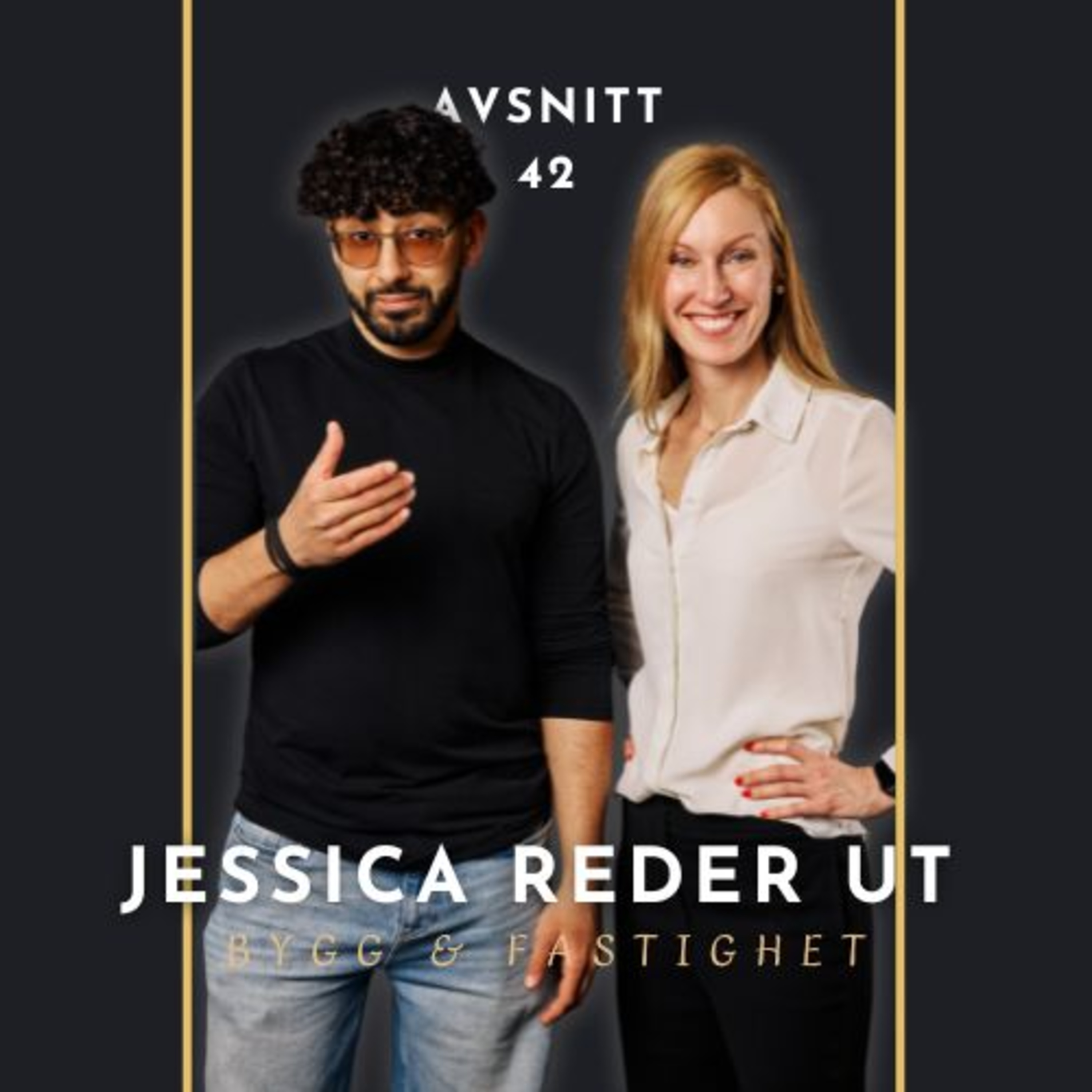 42 - Jessica reder ut fastighetsbranschens vaskande - med Robin Rushdi episode artwork
