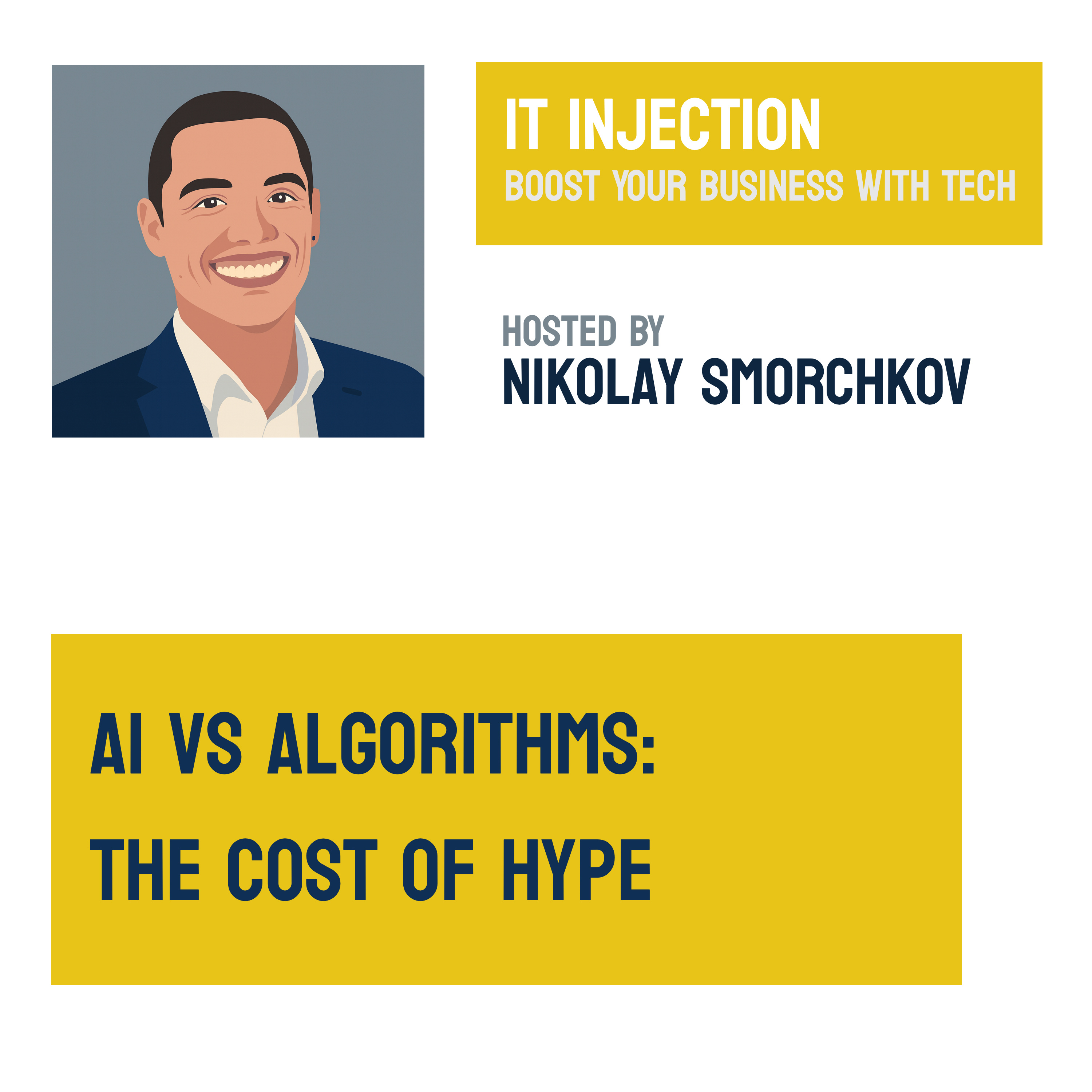 #13 AI vs Algorithms: The Cost of Hype episode artwork
