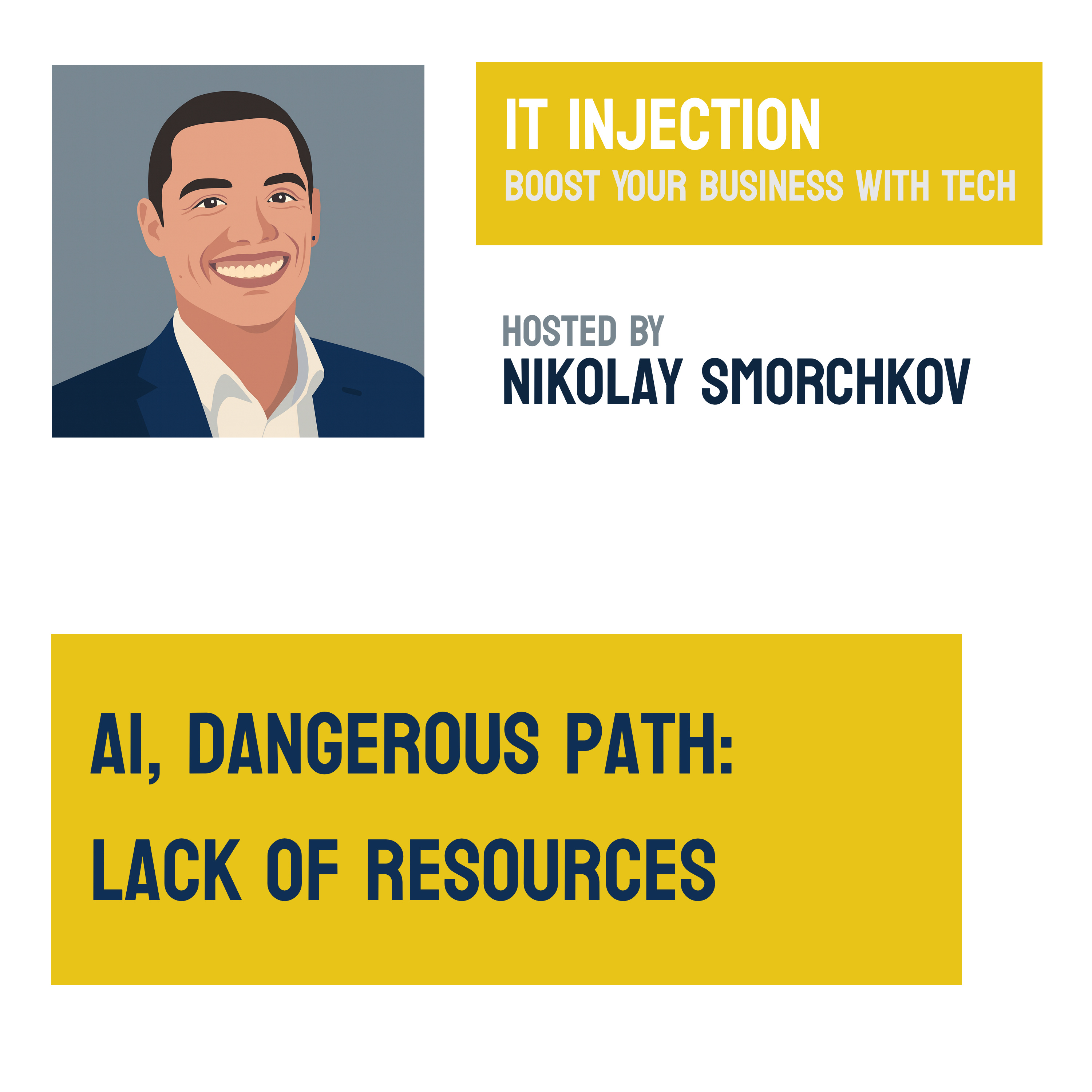 #15 ️AI is a Dangerous Path Because of Lack of Resources episode artwork
